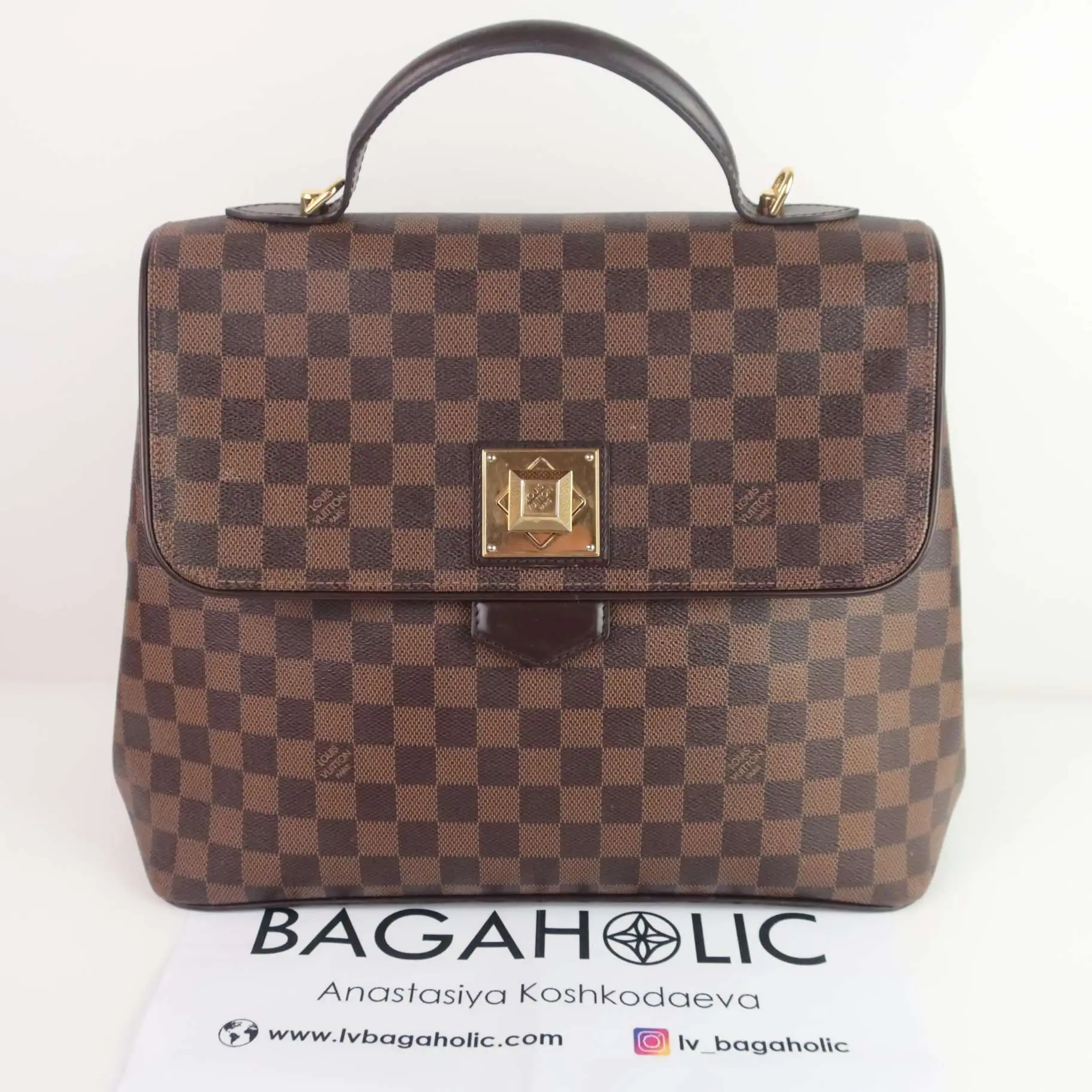 Louis Vuitton Damier Ebene Bergamo GM bag - Image 2