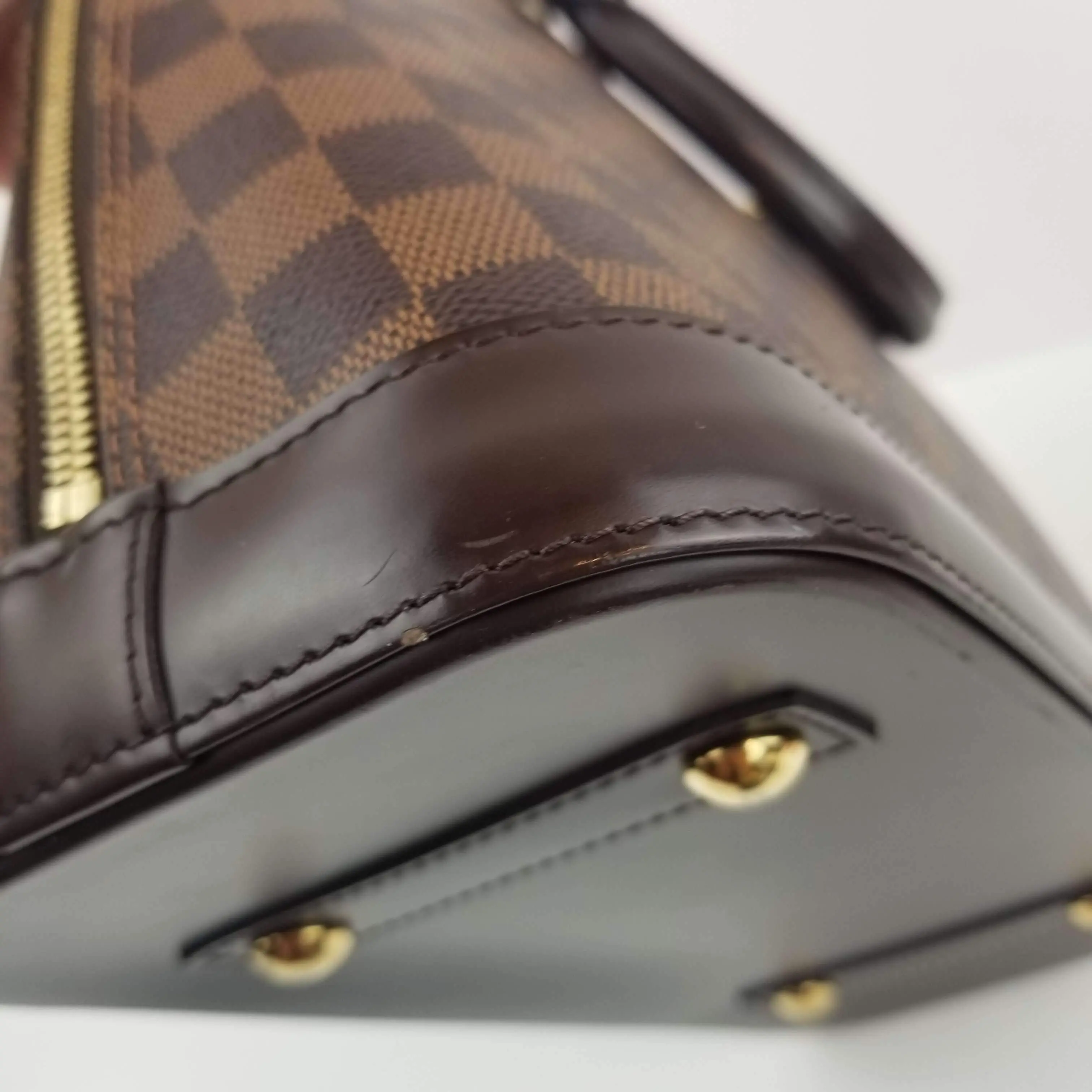 Louis Vuitton Damier Ebene Canvas Alma PM Bag - Image 9