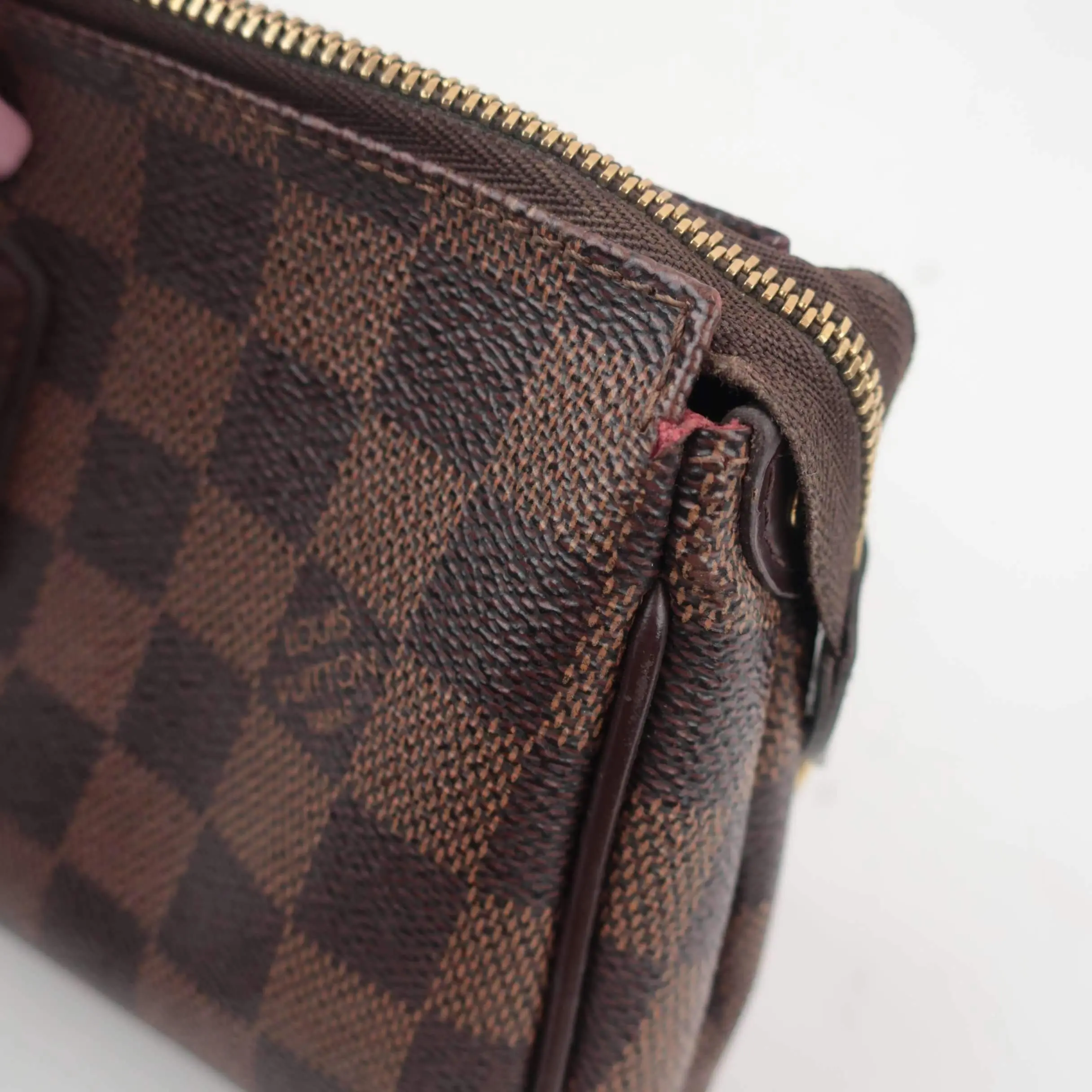Louis Vuitton Damier Ebene Canvas Eva Clutch Bag - Image 25