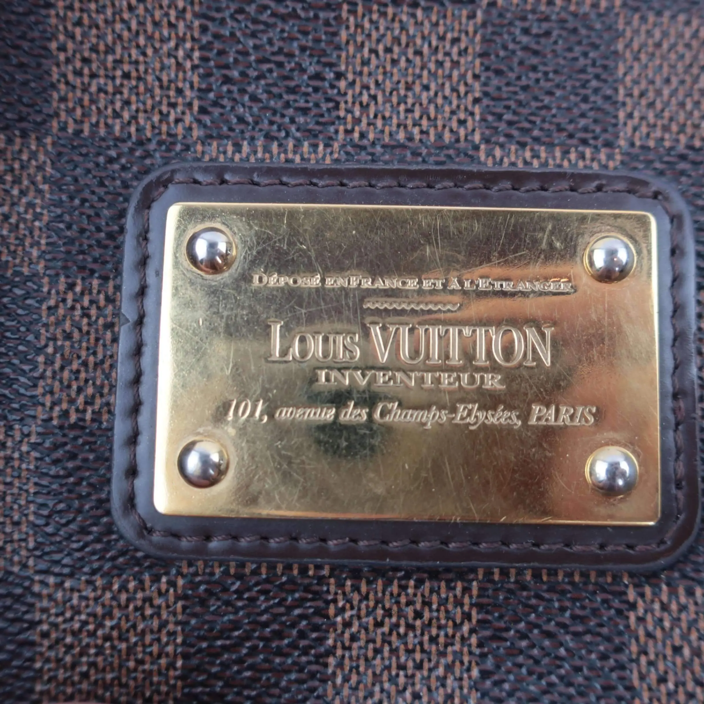 Louis Vuitton Damier Ebene Canvas Eva Clutch Bag - Image 31