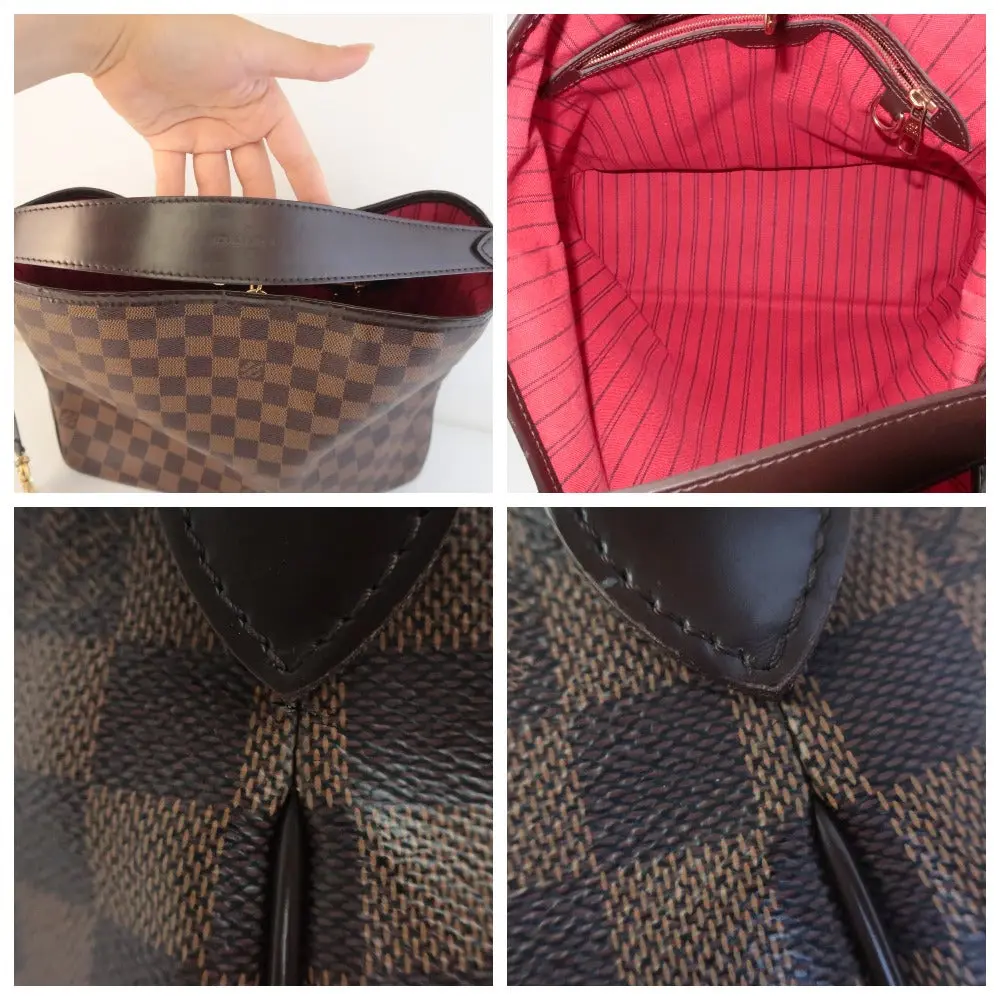 Louis Vuitton Damier Ebene Delightful PM Shoulder Bag - Image 14