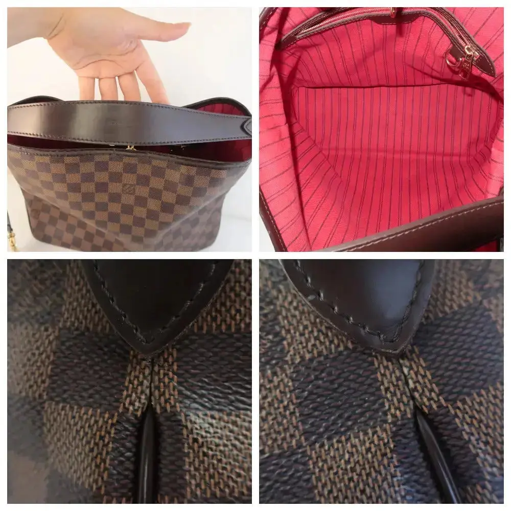 Louis Vuitton Damier Ebene Delightful PM Shoulder Bag - Image 7