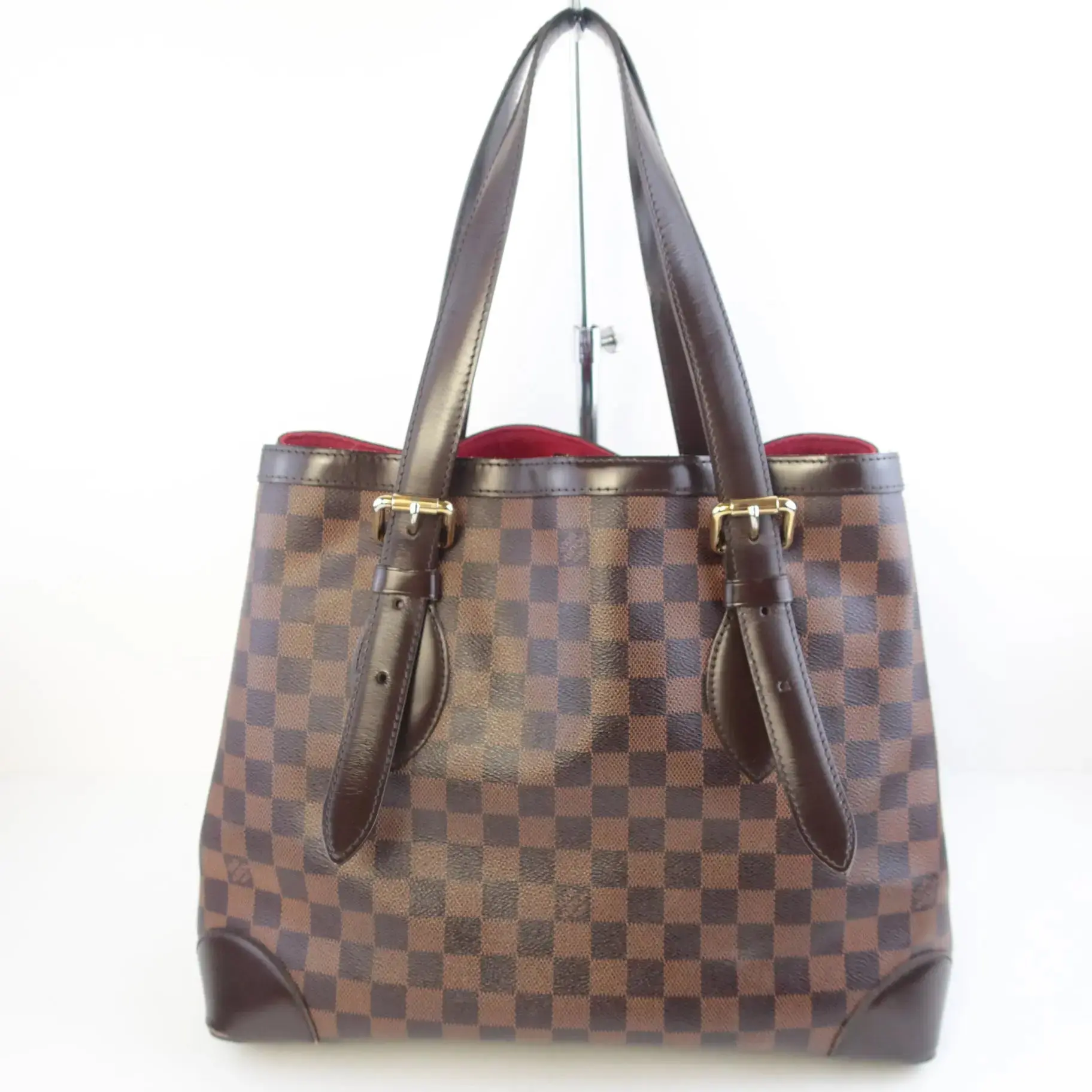 Louis Vuitton Damier Ebene Hampstead MM Shoulder bag (617) - Image 4