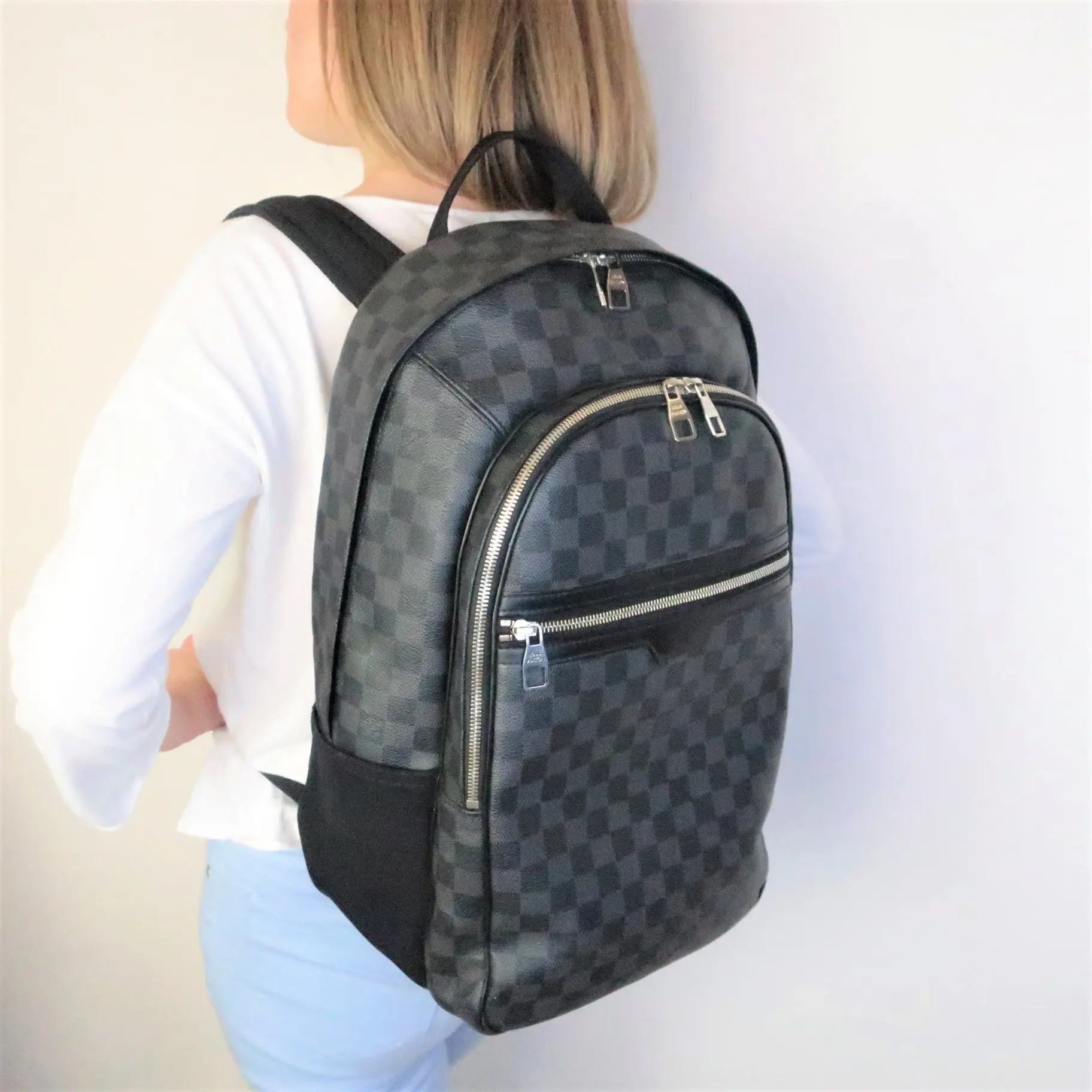 Louis Vuitton Damier Graphite Canvas Michael Backpack