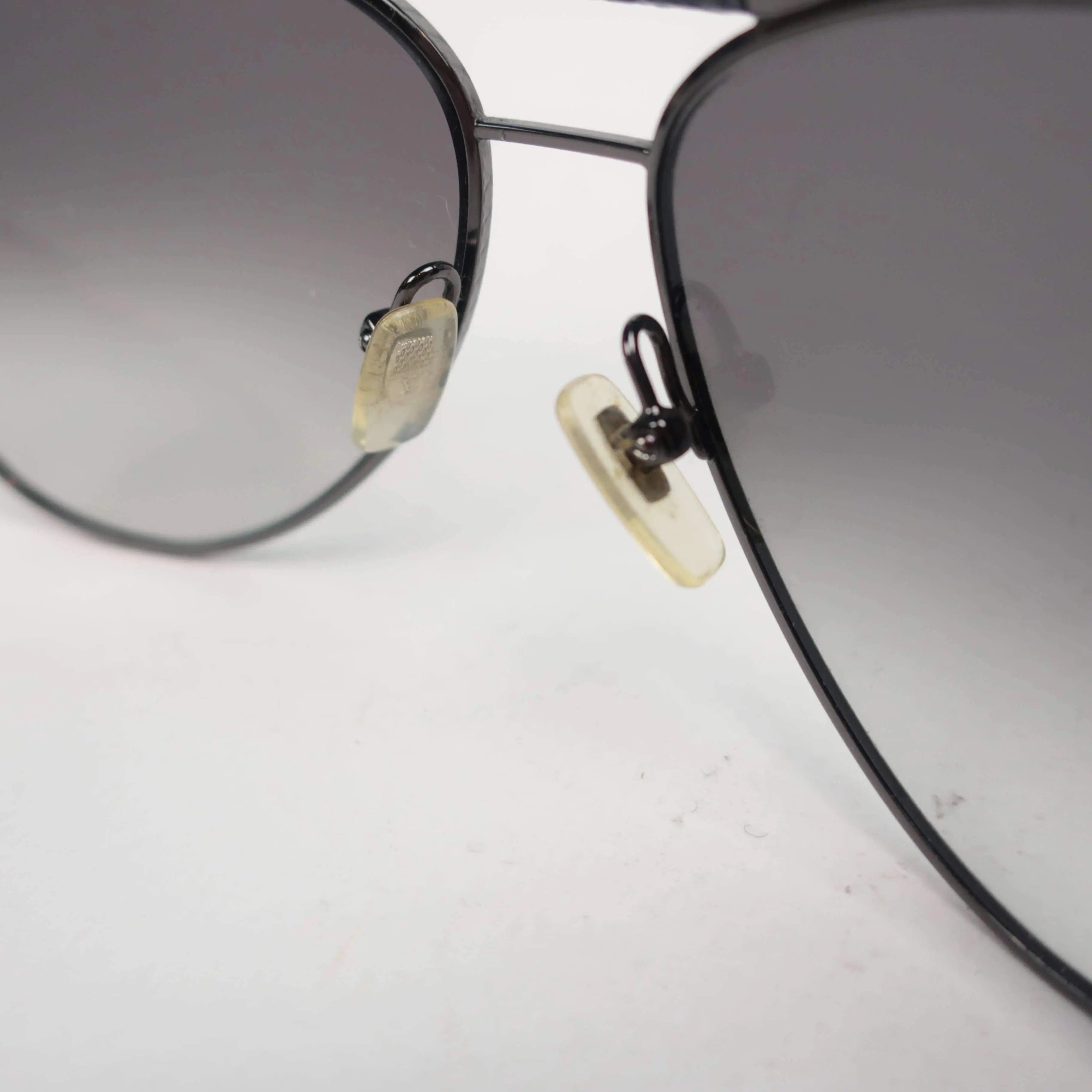 Louis Vuitton Damier Graphite Gunmetal Conspiration Pilote Sunglasses - Image 10