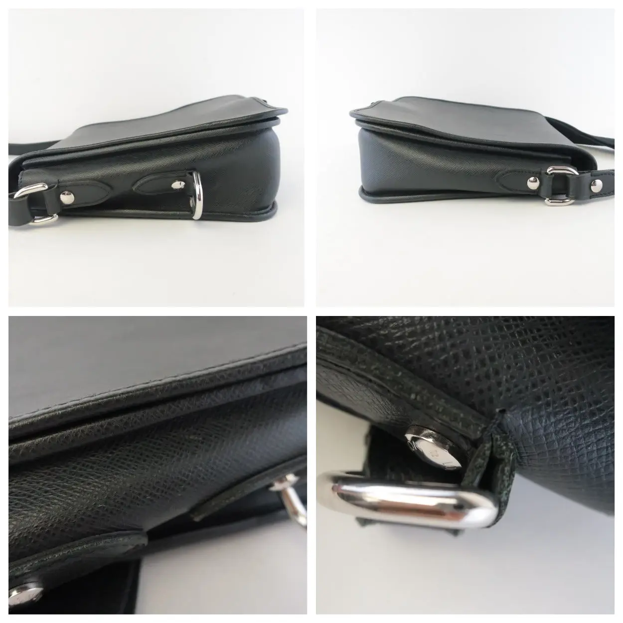 Louis Vuitton Dark Grey Taiga Andrei Messenger Bag - Image 17