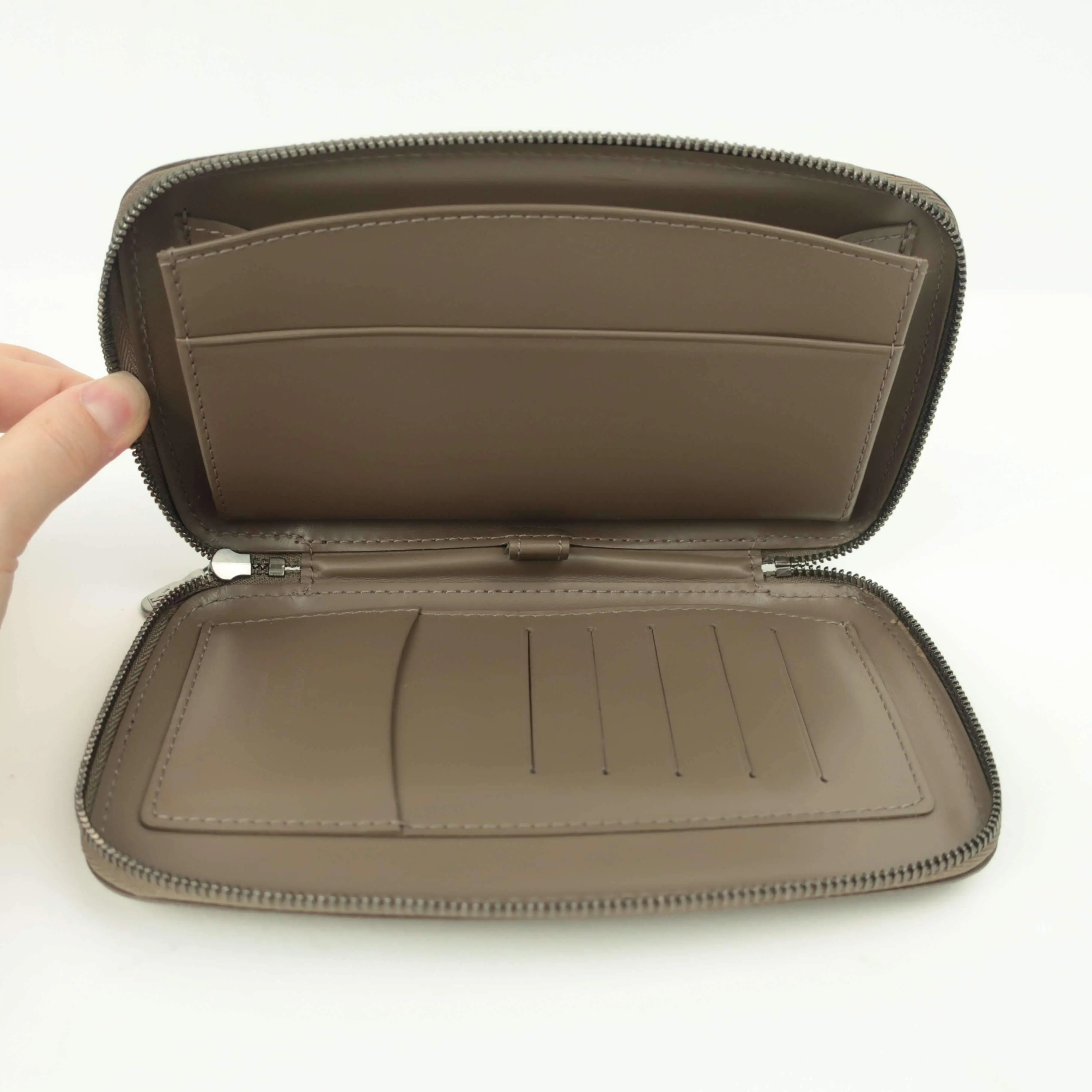 Louis Vuitton Etoupe Epi Geode Organizer Zippy Wallet - Image 21