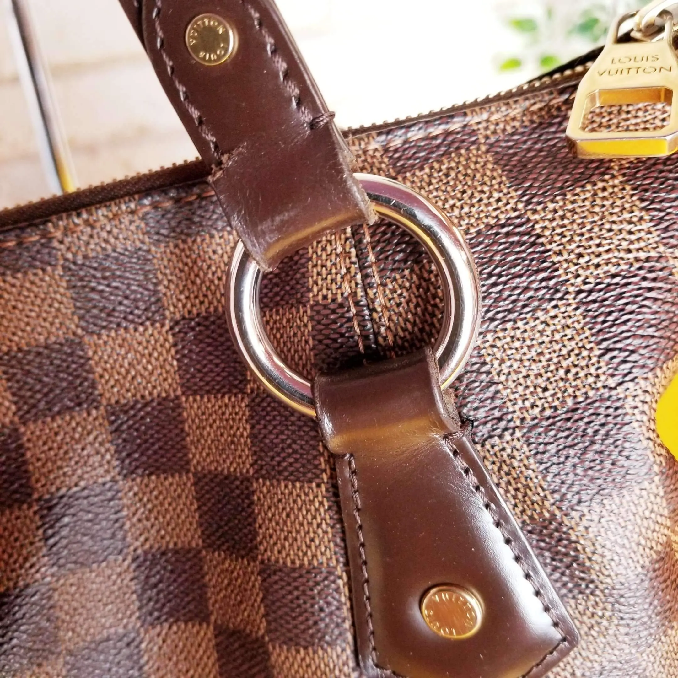 Louis Vuitton Evora MM Damier Ebene Bag - Image 13