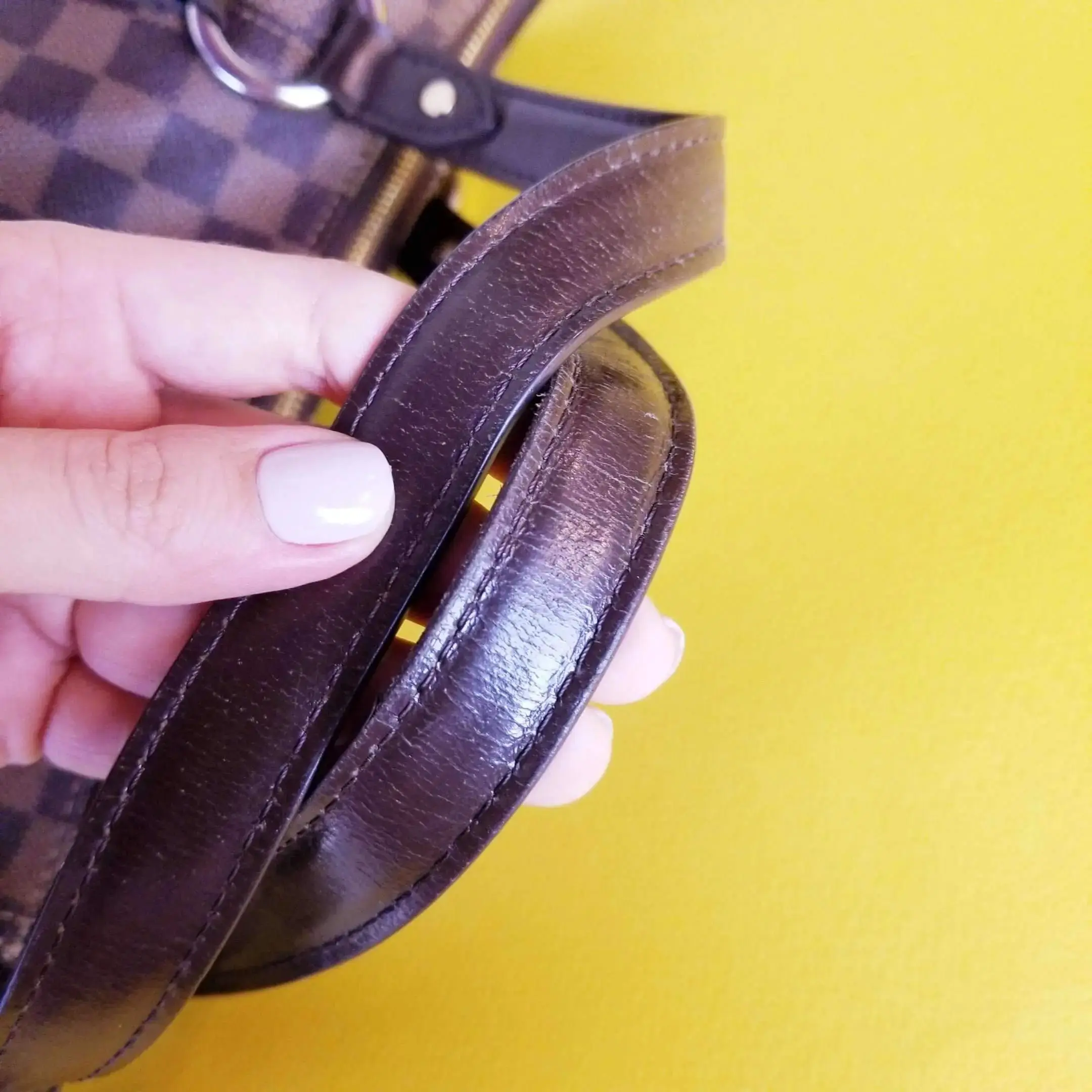 Louis Vuitton Evora MM Damier Ebene Bag - Image 9