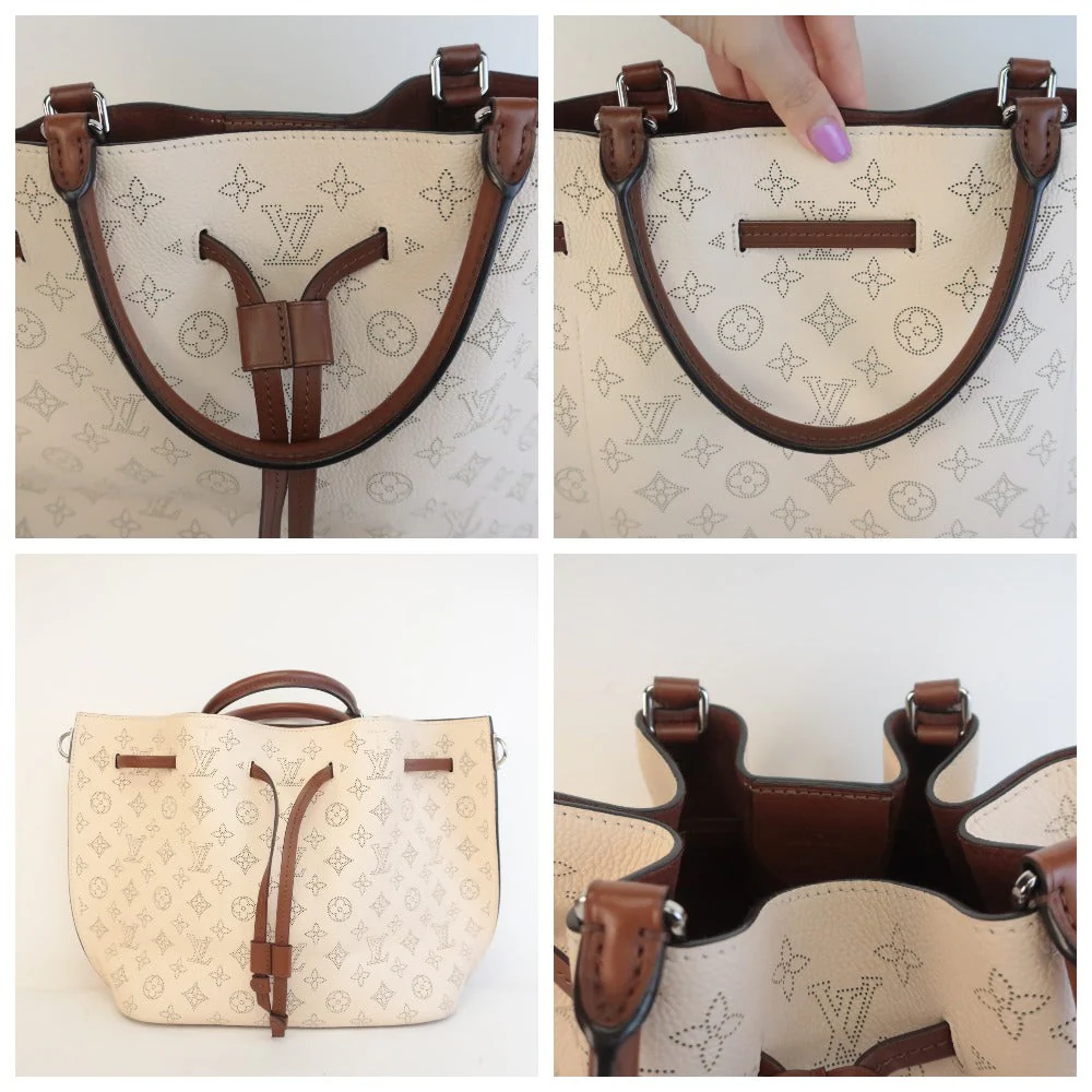 Louis Vuitton Galet Mahina Monogram Girolata Bag - Image 11