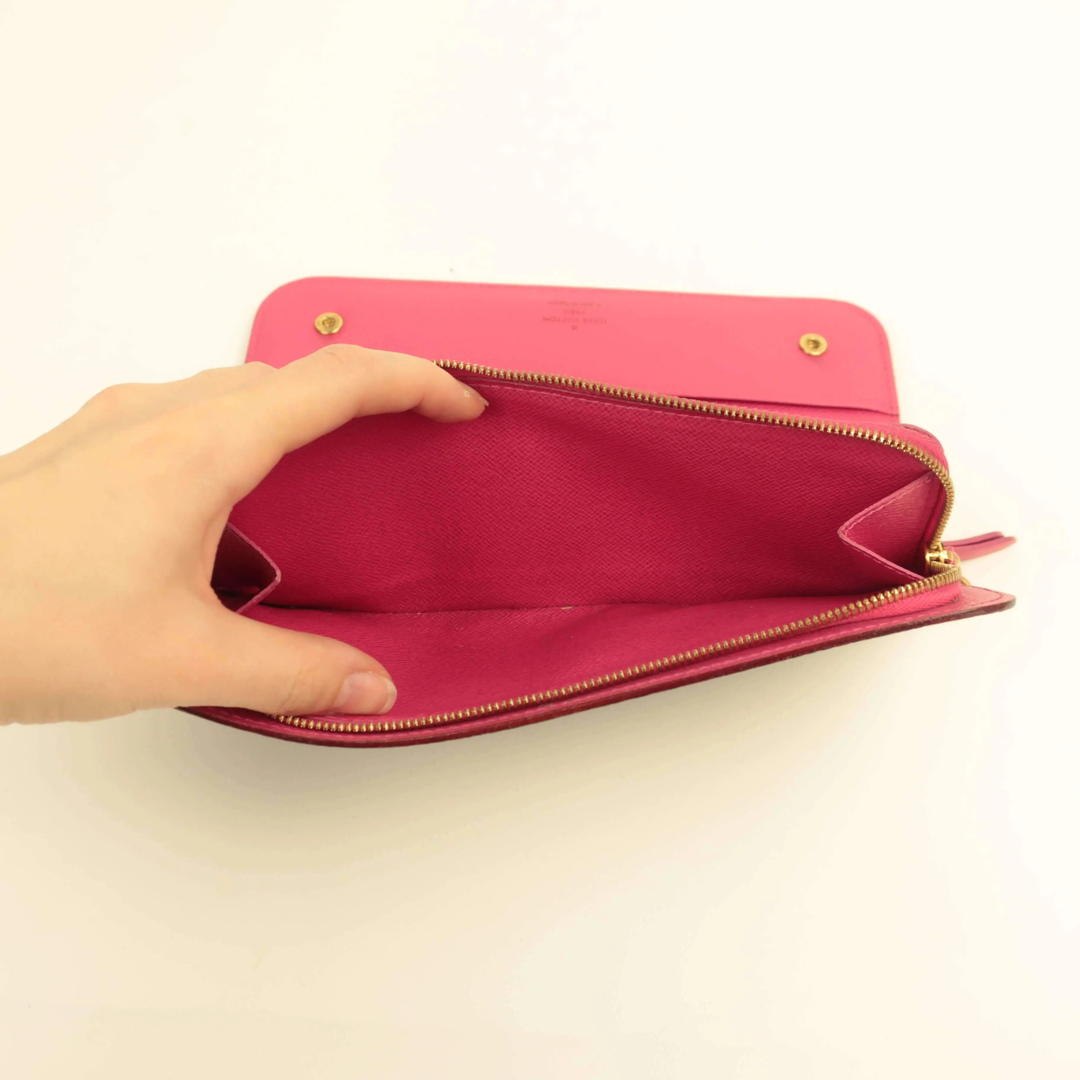Louis Vuitton Multicolor Fuchsia Insolite Wallet - Image 15