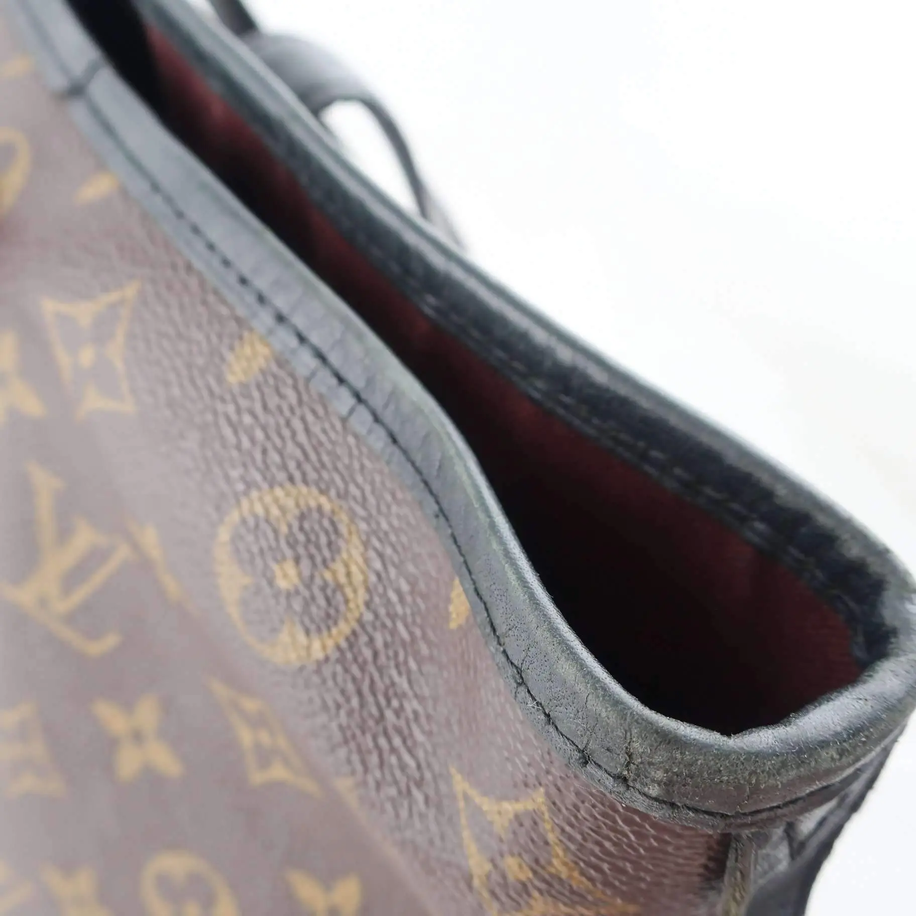 Louis Vuitton Kitan Monogram Macassar Canvas Crossbody Bag - Image 17
