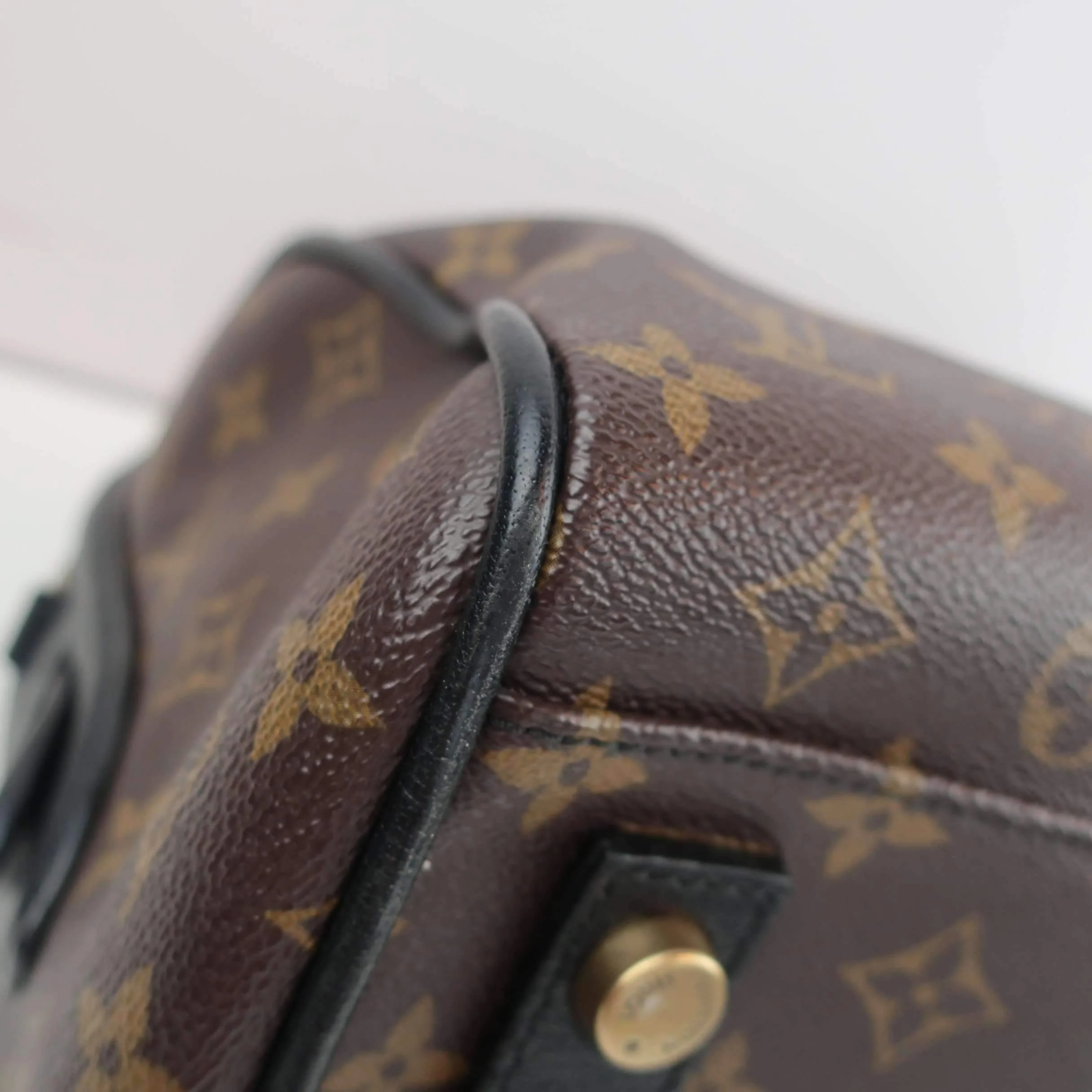 Louis Vuitton Noir Monogram Golden Arrow Speedy Bag - Image 11