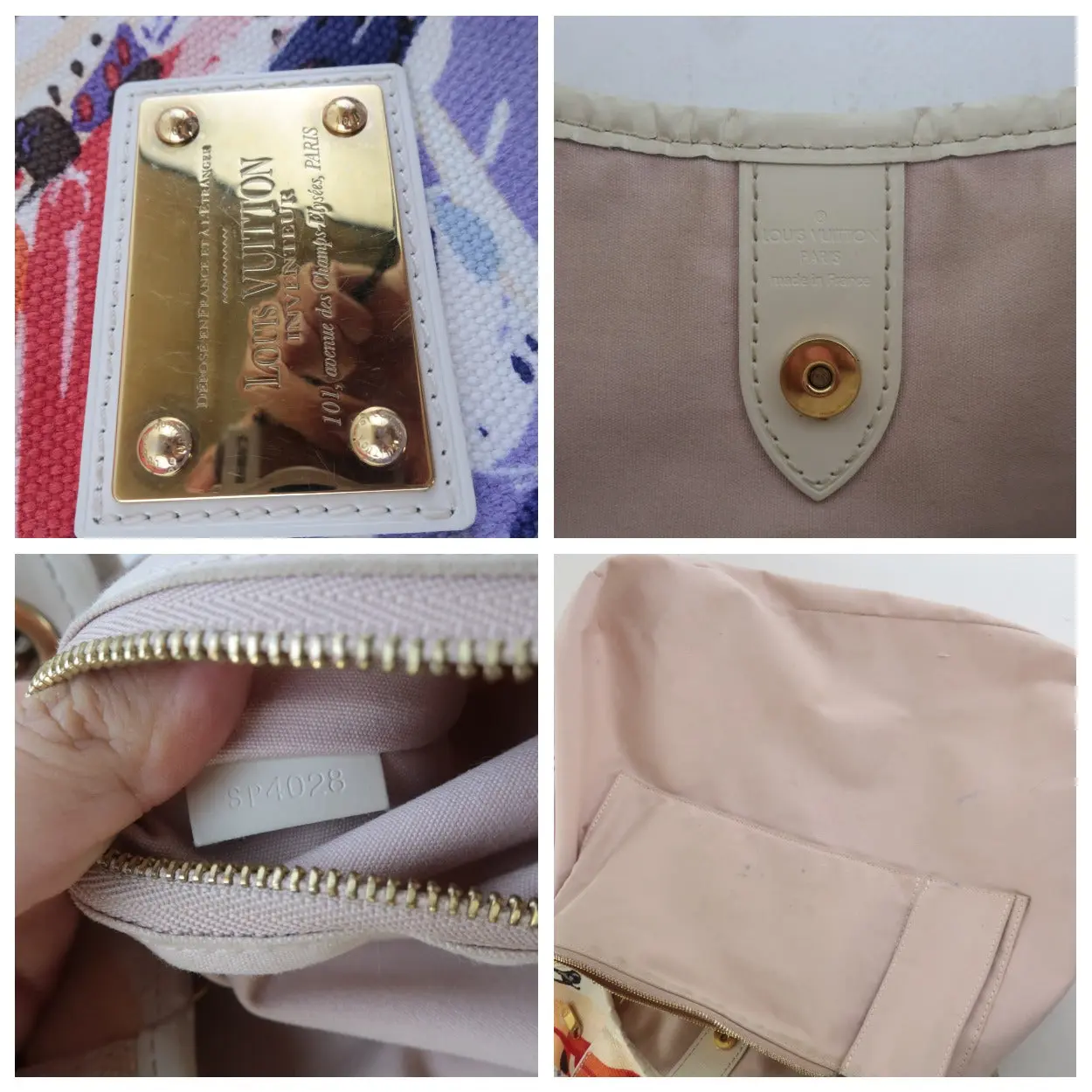 Louis Vuitton Limited Edition Canvas Riviera Galliera GM Bag - Image 8