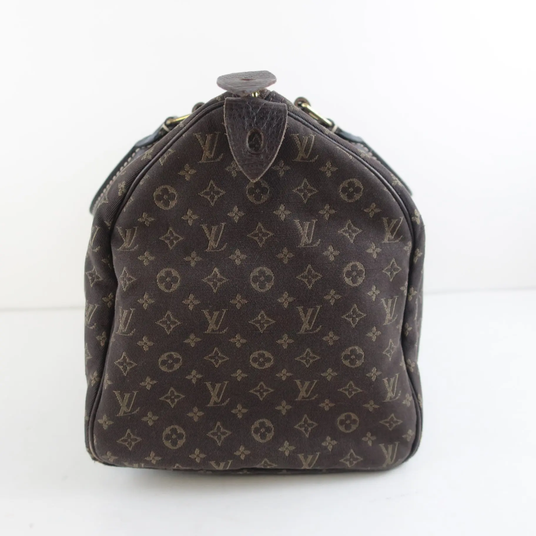 Louis Vuitton Limited Edition Mini Lin Speedy Denim Bag - Image 15