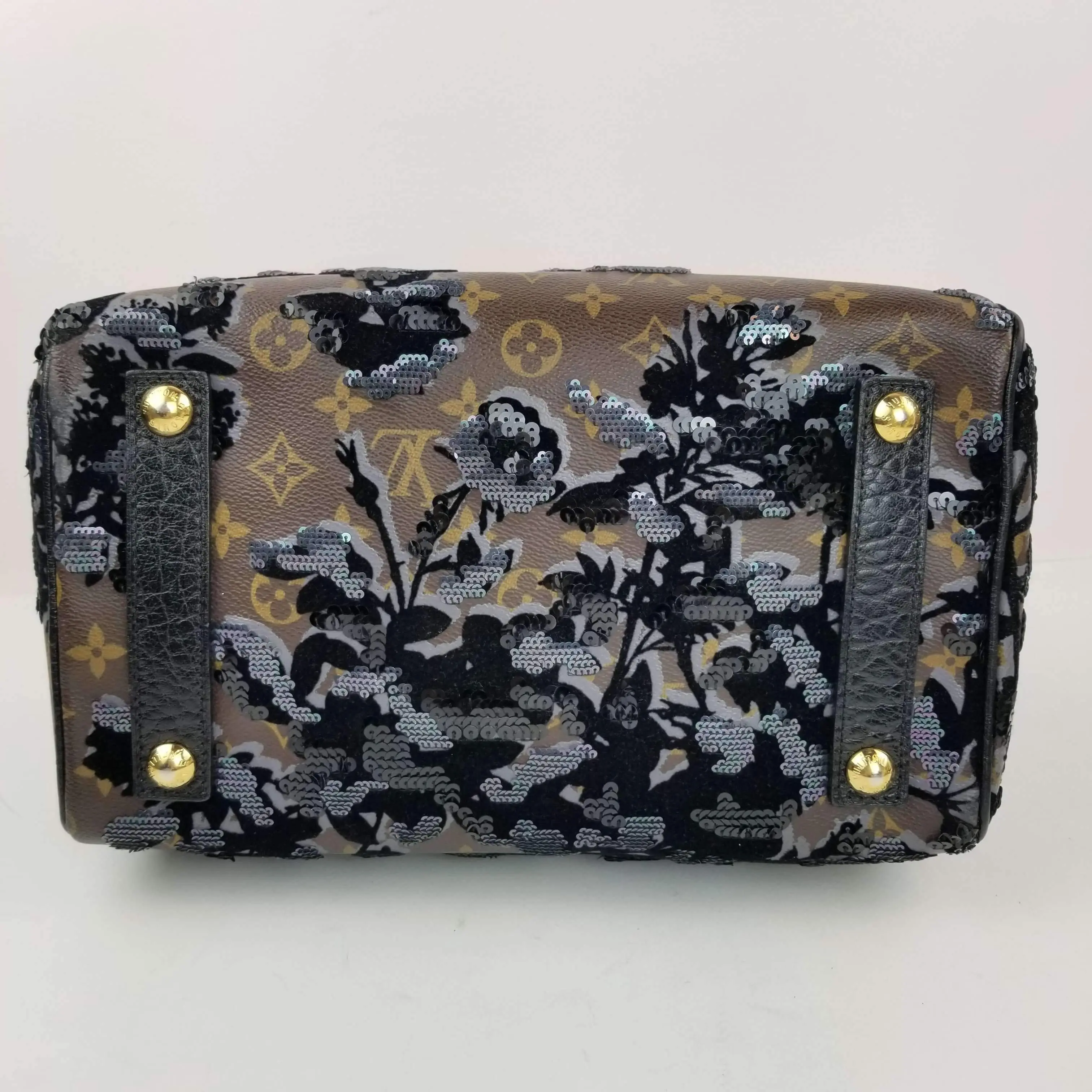 Louis Vuitton Limited Edition Monogram Fleur de Jais Speedy 30 Bag - Image 37