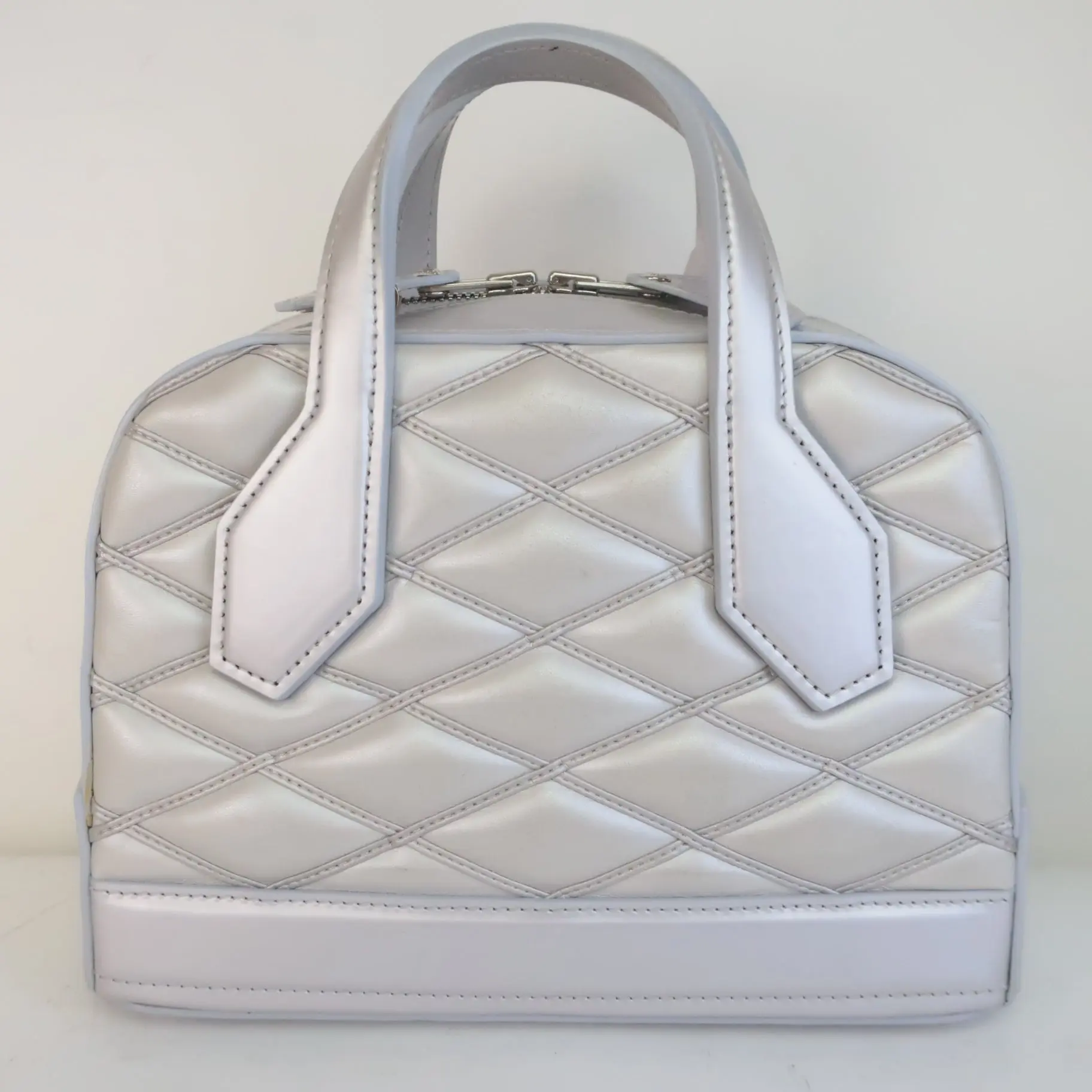 Louis Vuitton Malletage Dora Silver Crossbody bag - Image 5
