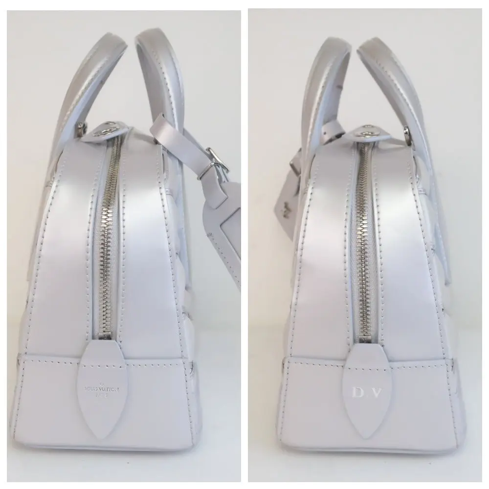 Louis Vuitton Malletage Dora Silver Crossbody bag - Image 6