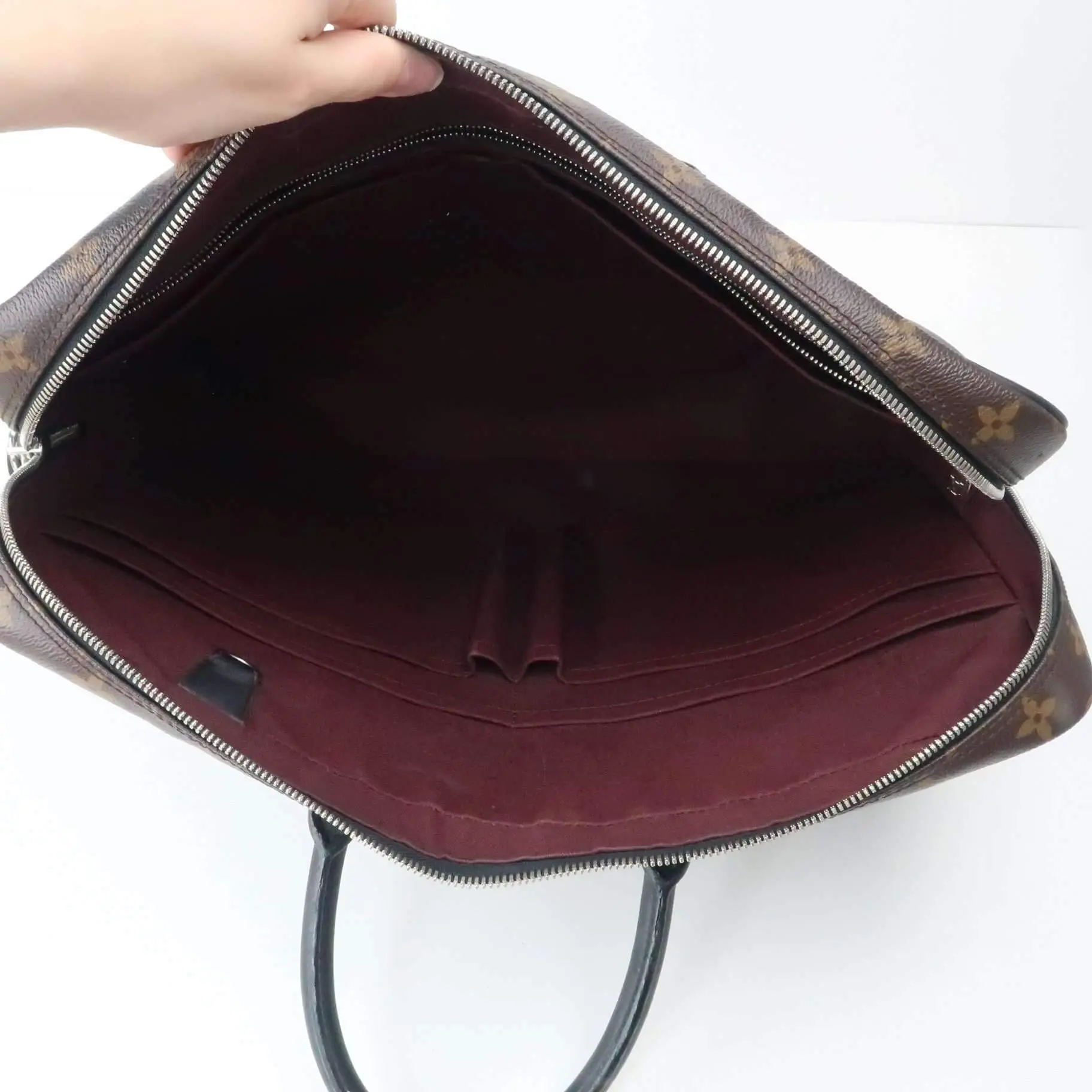 Louis Vuitton Porte-Documents Macassar Voyage Briefcase - Image 28