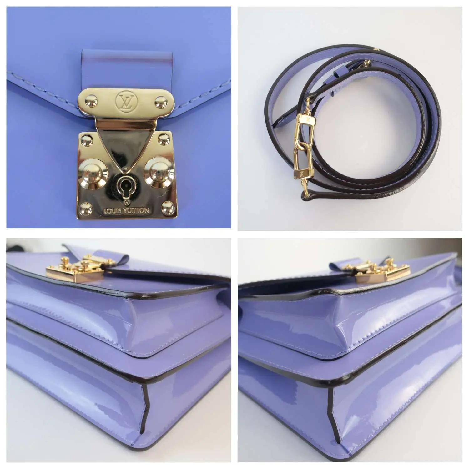 Louis Vuitton Monceau BB Lilas Vernis Bag - Image 8