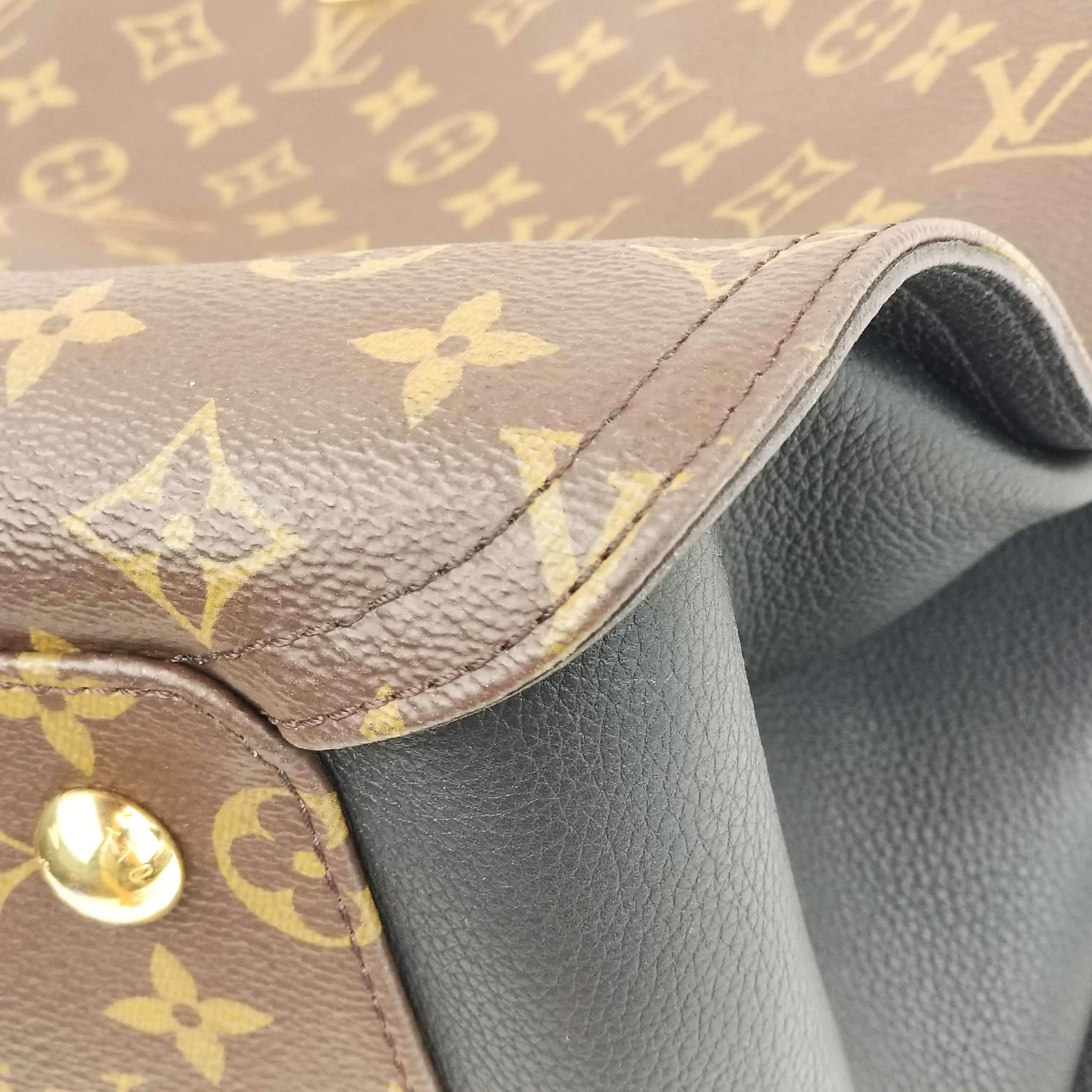 Louis Vuitton Monogram Canvas Noir Black Gaia Bag - Image 12