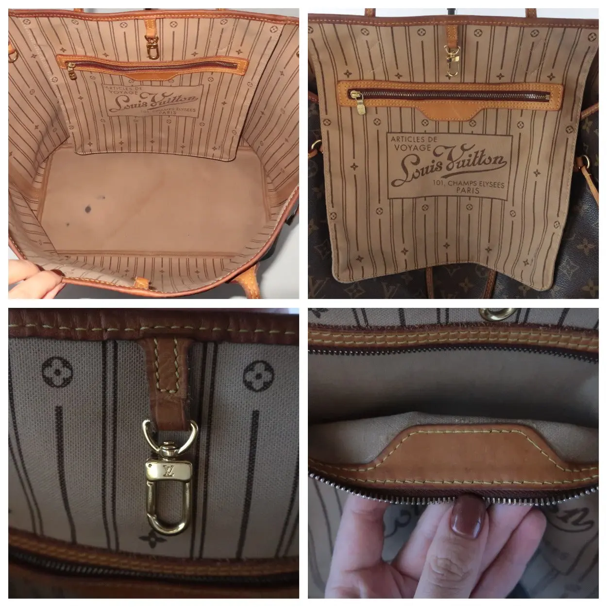 Louis Vuitton Monogram Canvas Neverfull GM Shoulder Bag - Image 13