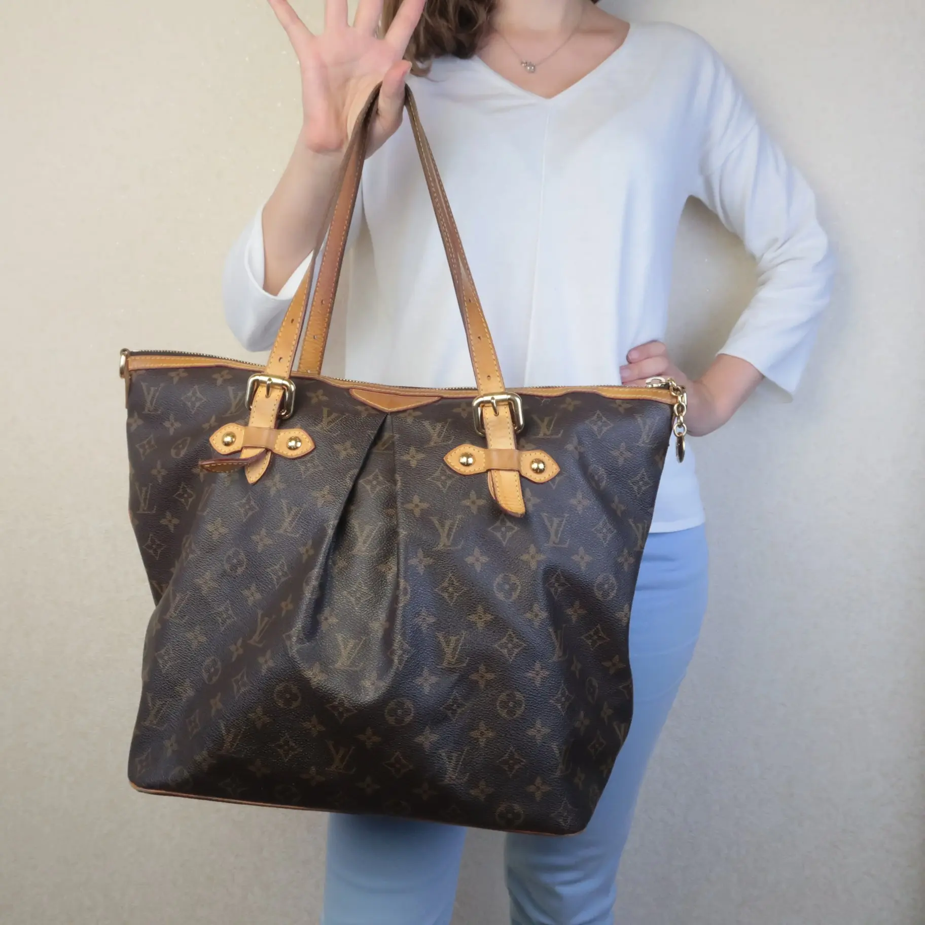 Louis Vuitton Monogram Palermo GM Shoulder Bag