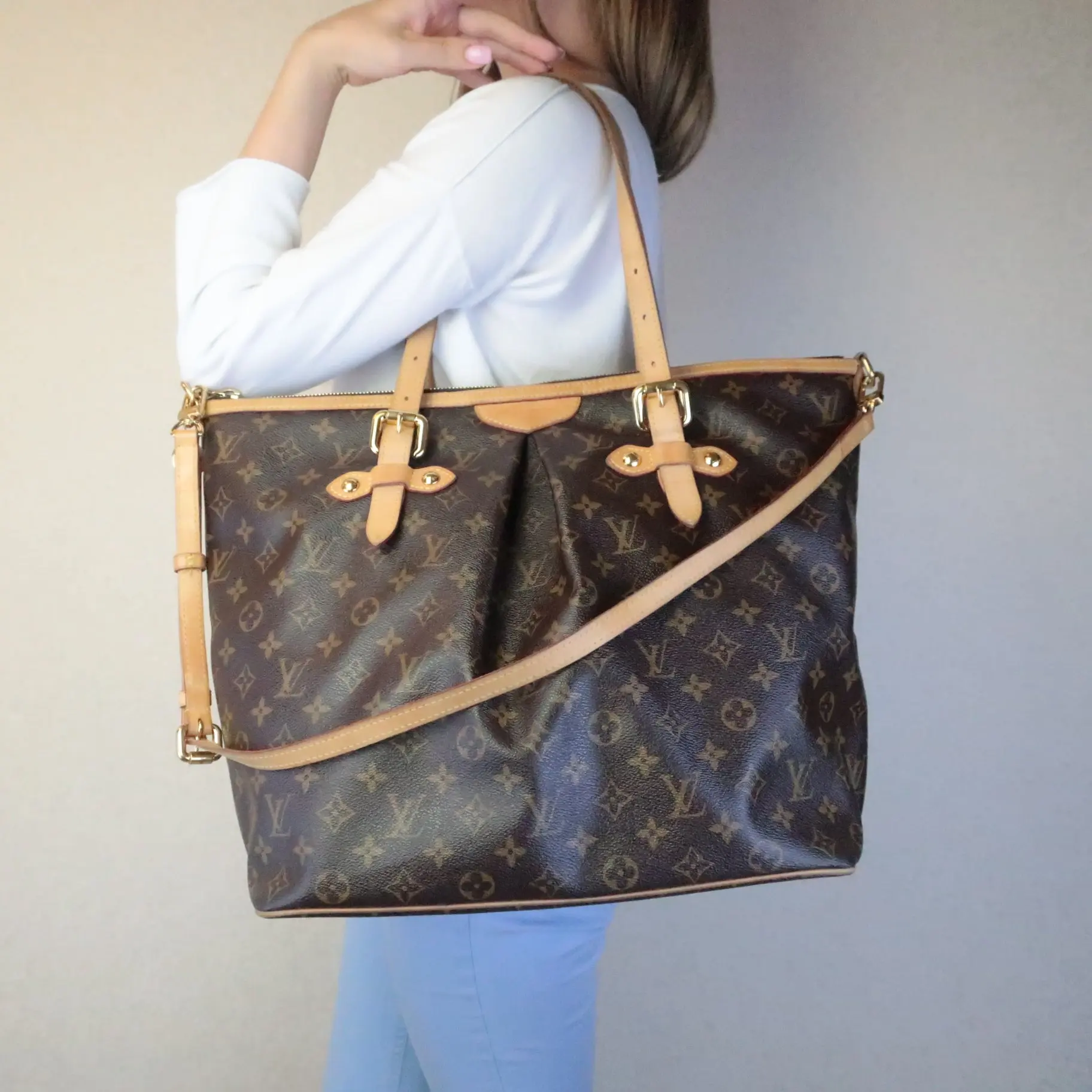 Louis Vuitton Monogram Palermo GM Bag