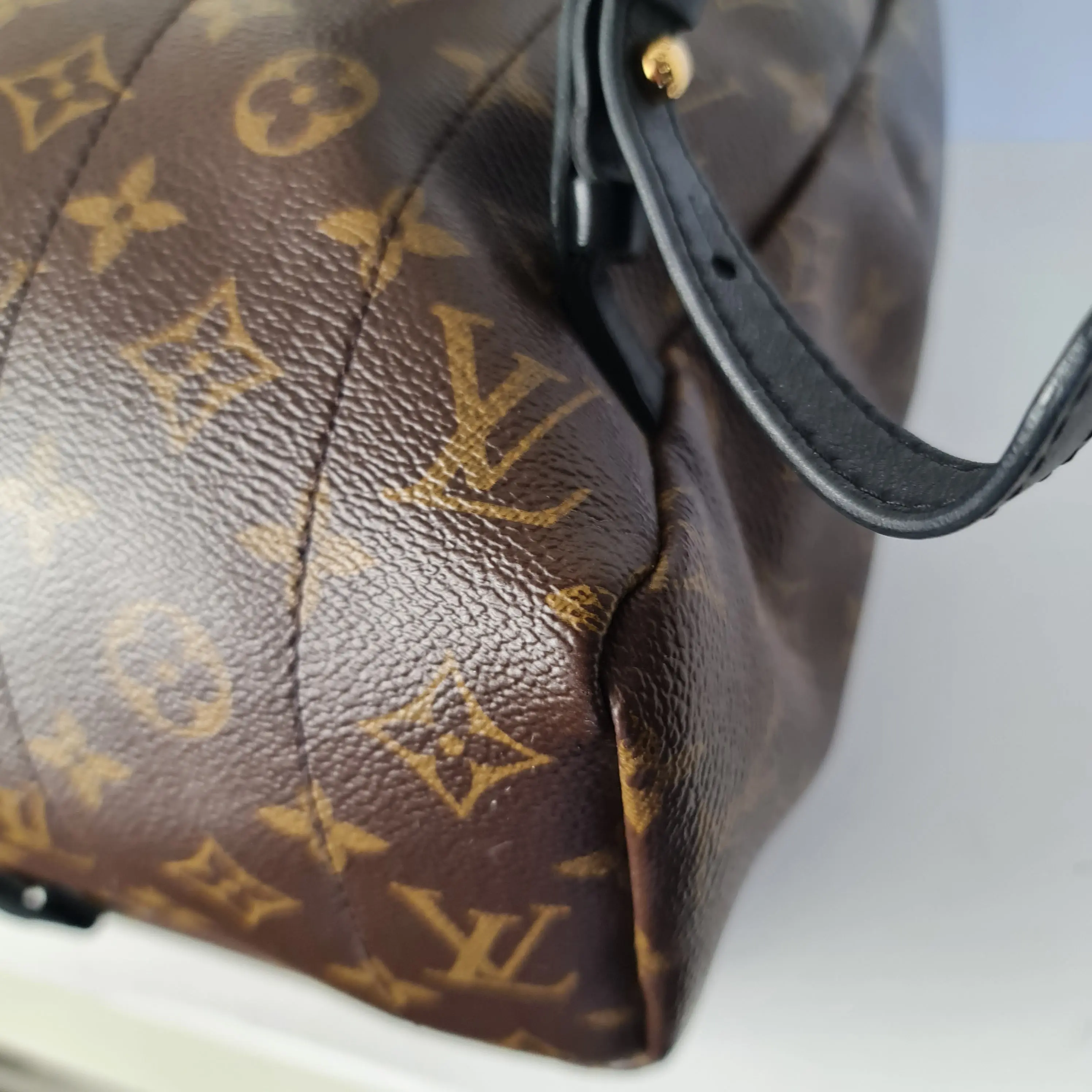 Louis Vuitton Monogram Canvas Palm Springs MM Backpack (766) - Image 11