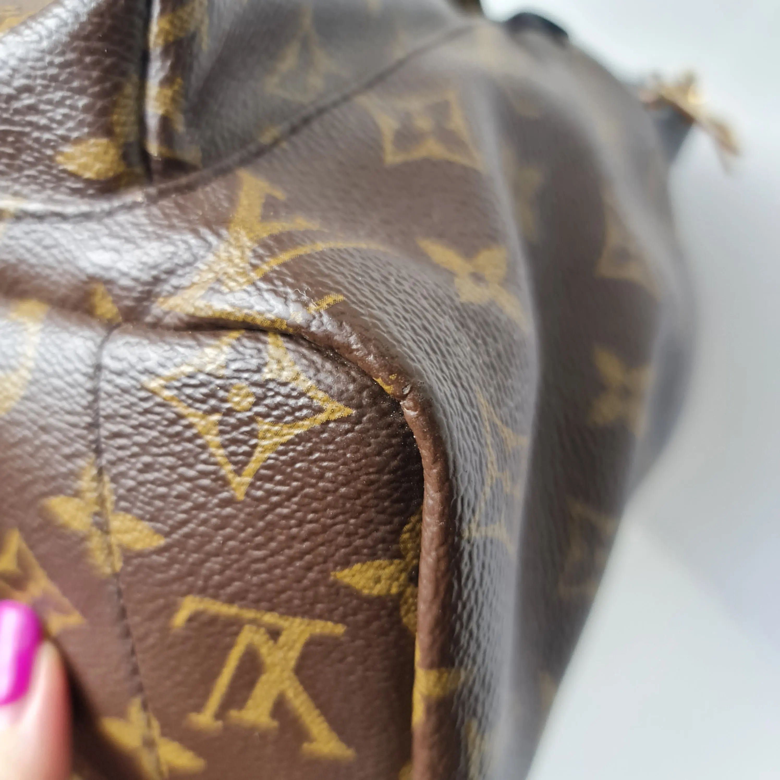 Louis Vuitton Monogram Canvas Palm Springs MM Backpack (766) - Image 14