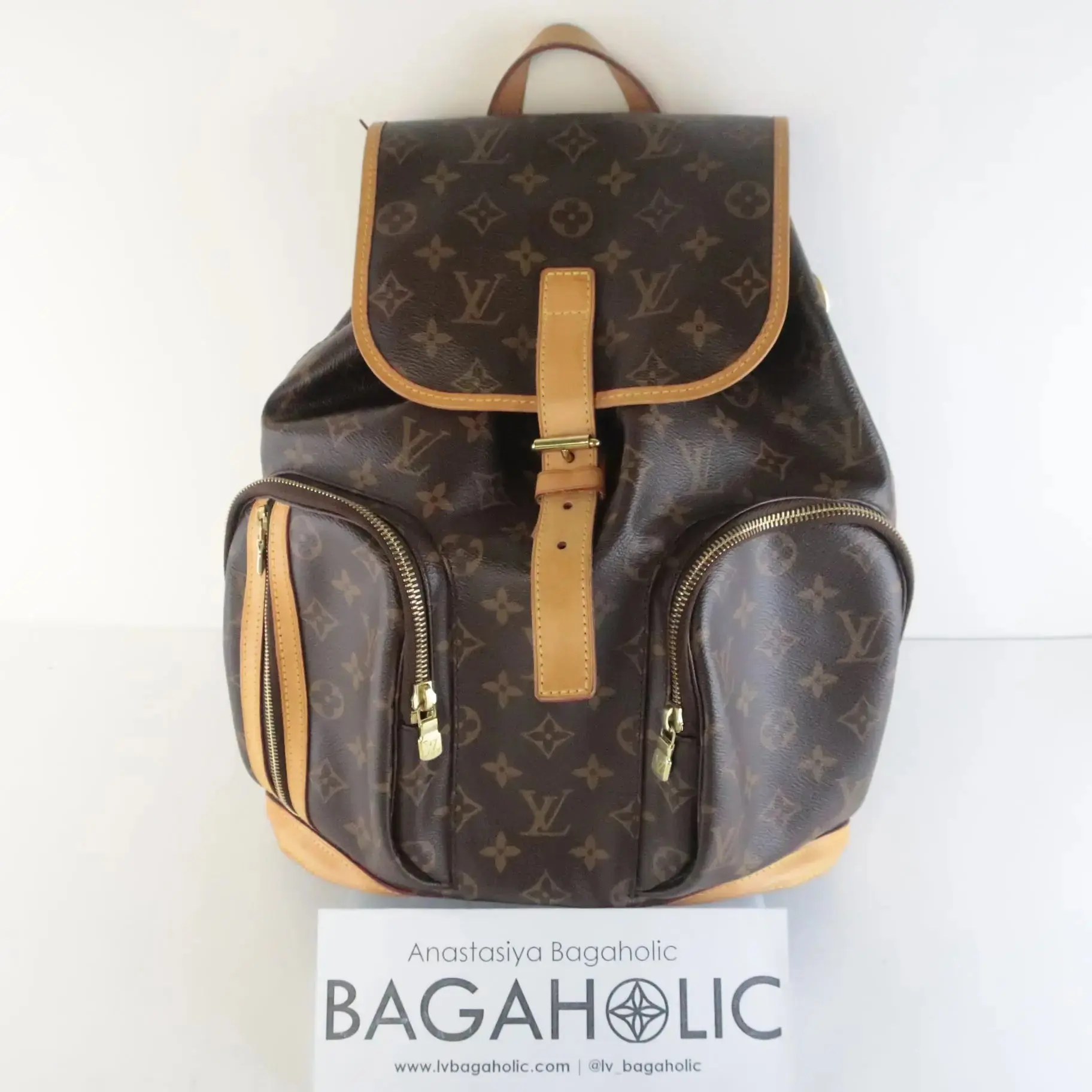 Louis Vuitton Monogram Canvas Sac a Dos Bosphore Backpack - Image 3