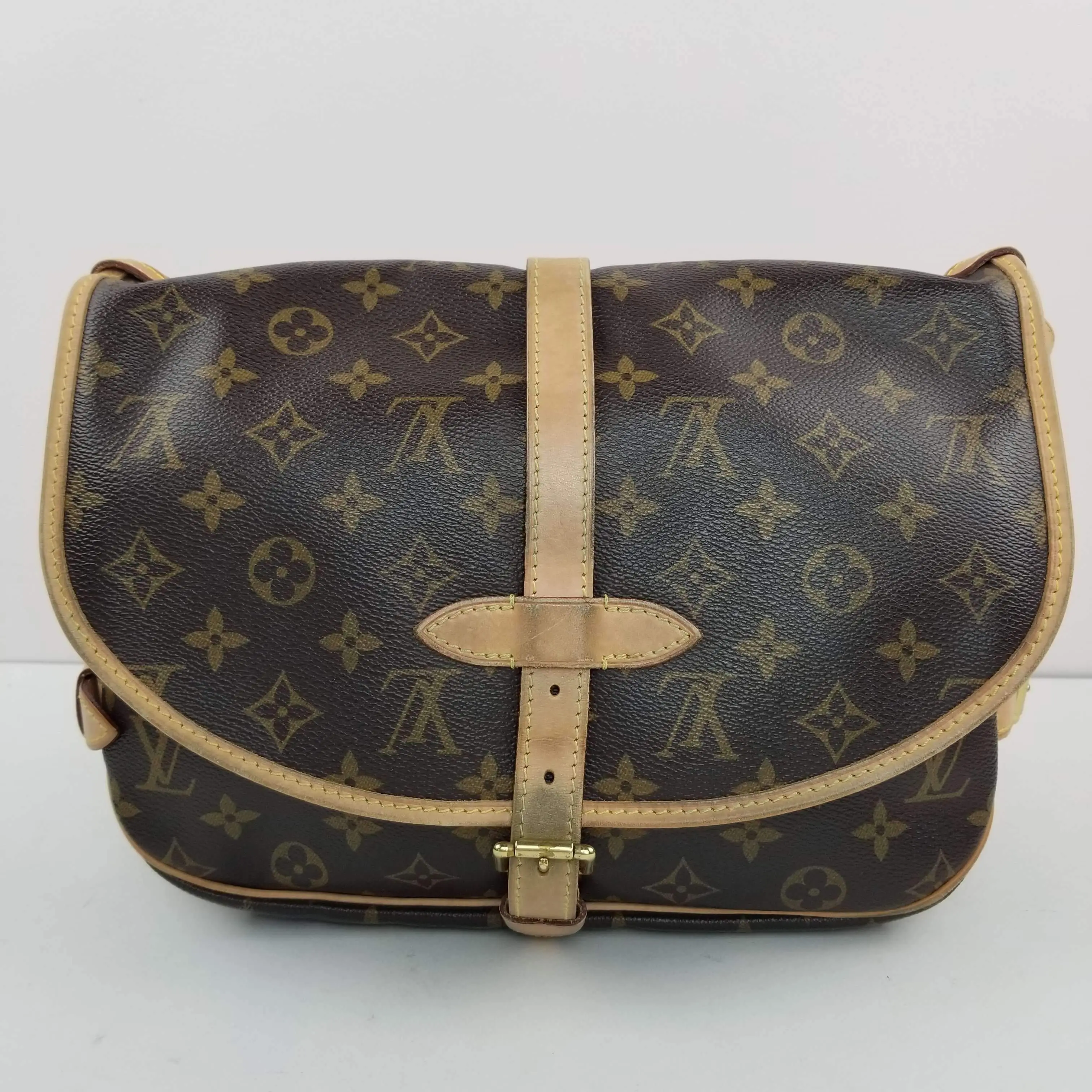 Louis Vuitton Monogram Canvas Saumur PM Bag - Image 4
