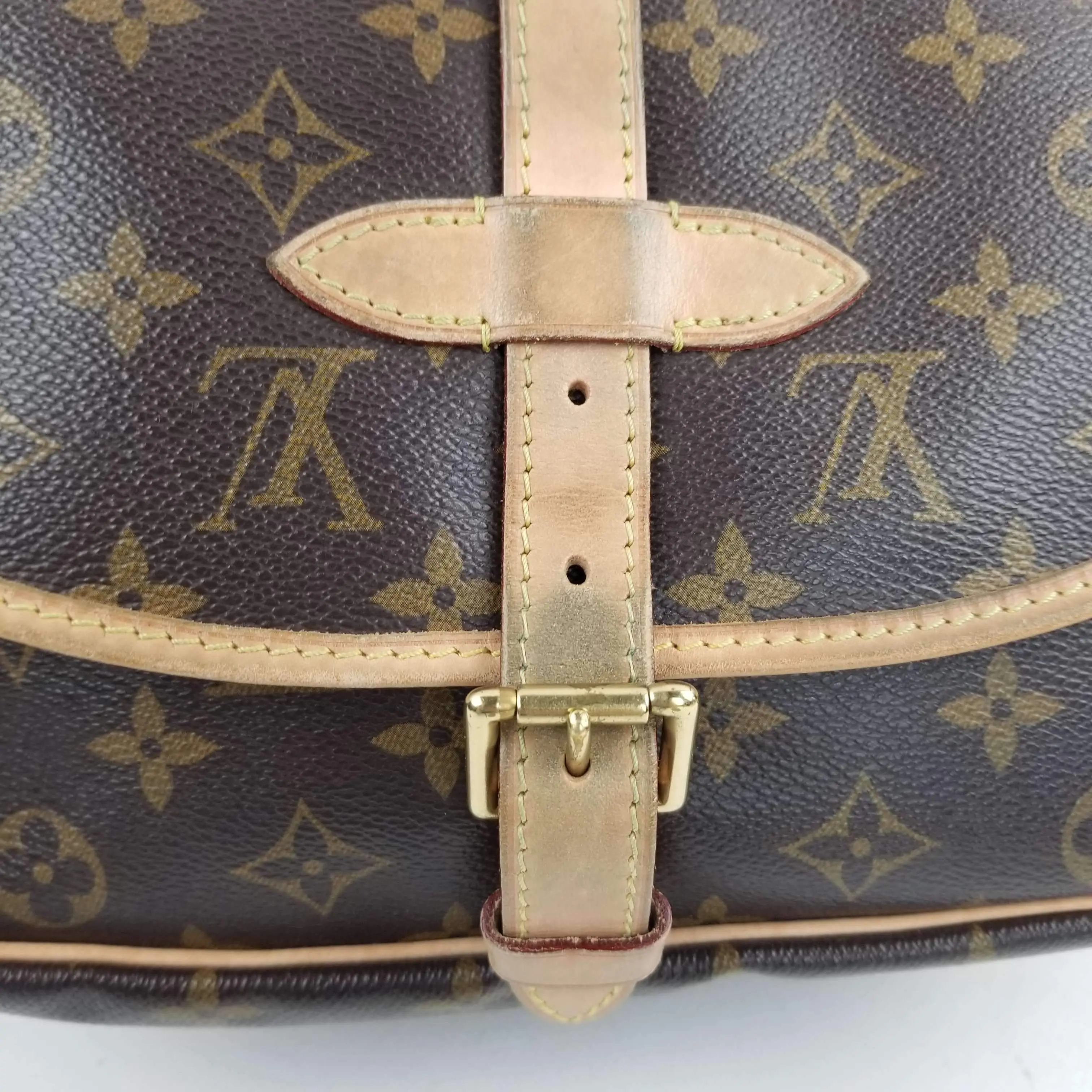 Louis Vuitton Monogram Canvas Saumur PM Bag - Image 5
