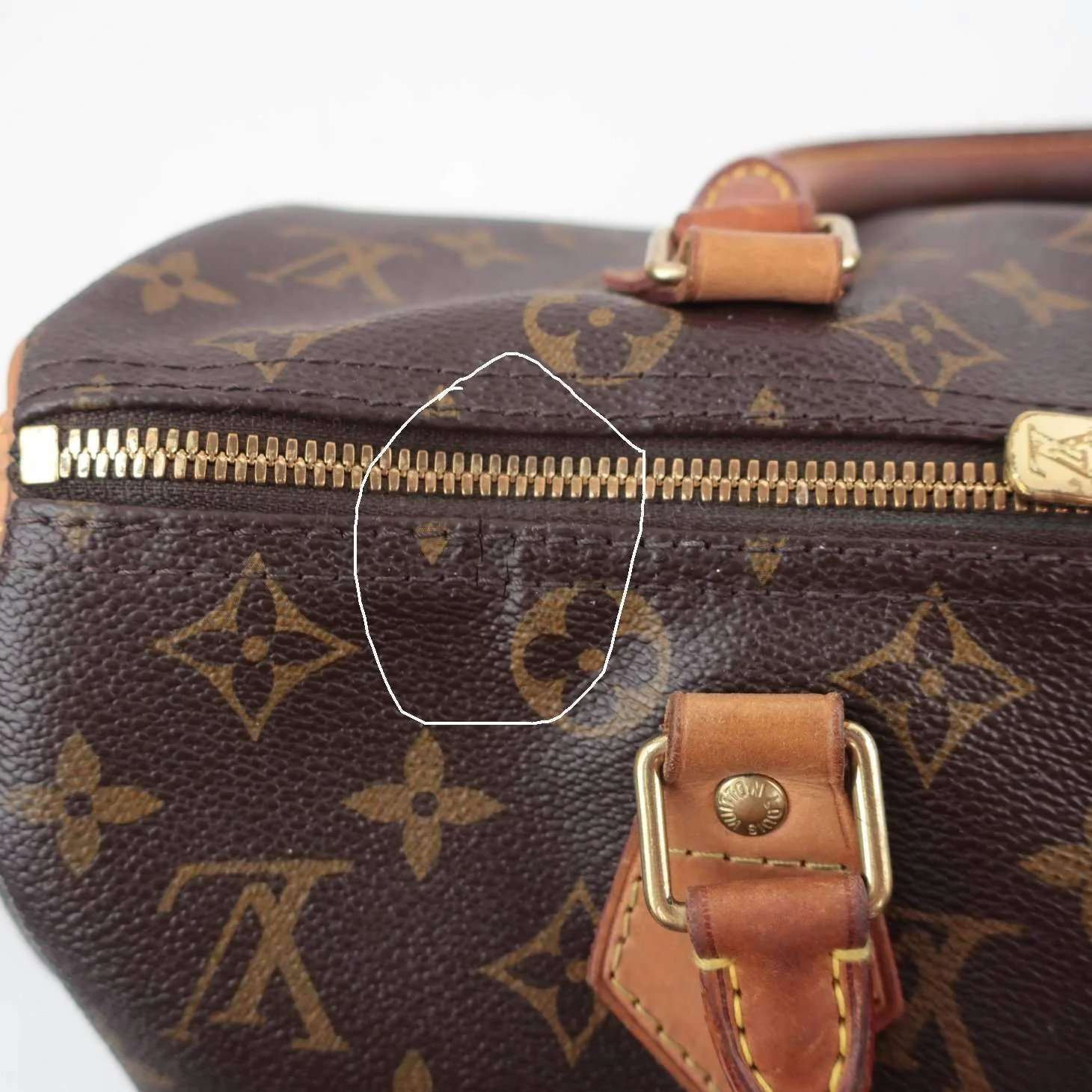 Louis Vuitton Monogram Canvas Speedy 30 Bandouliere Bag (with initials) - Image 22
