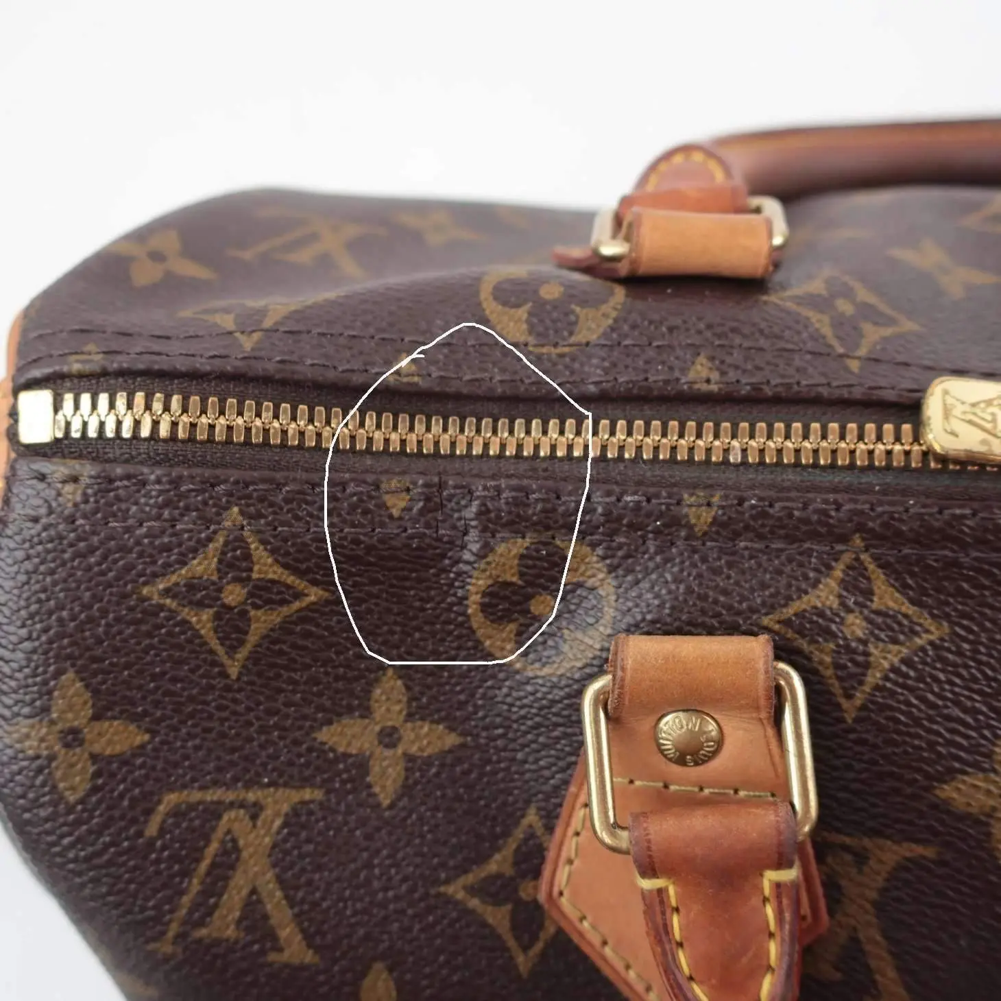 Louis Vuitton Monogram Canvas Speedy 30 Bandouliere Bag (with initials) - Image 23
