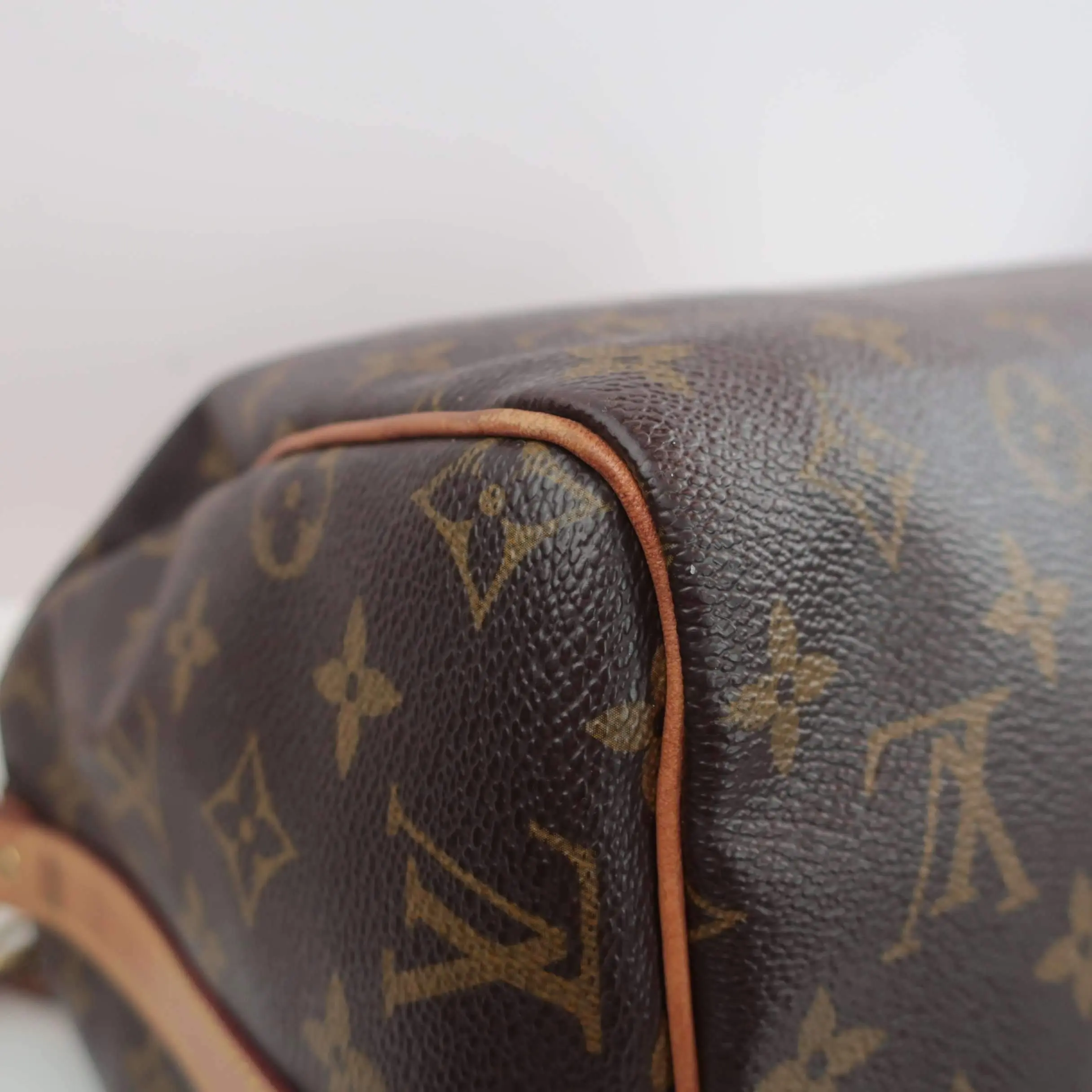 Louis Vuitton Monogram Canvas Speedy 30 Bandouliere Bag (with initials) - Image 8