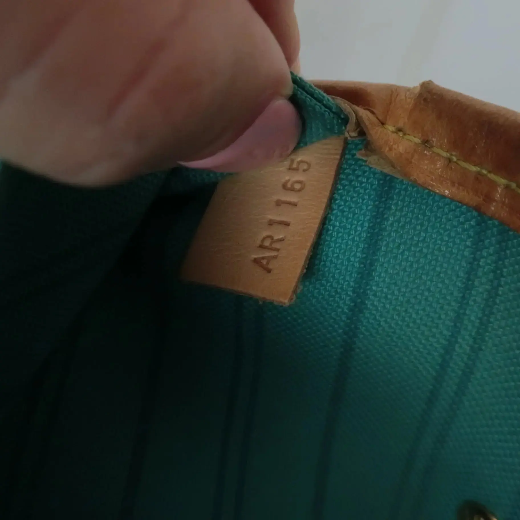 Louis Vuitton Monogram Canvas V Voyage Turquoise Neverfull MM Bag (777) - Image 13