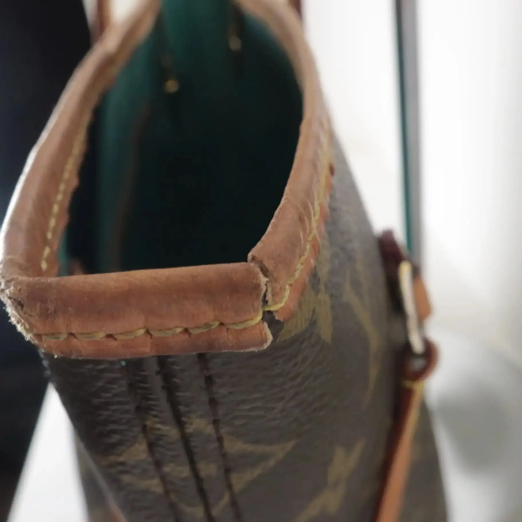 Louis Vuitton Monogram Canvas V Voyage Turquoise Neverfull MM Bag (777) - Image 15