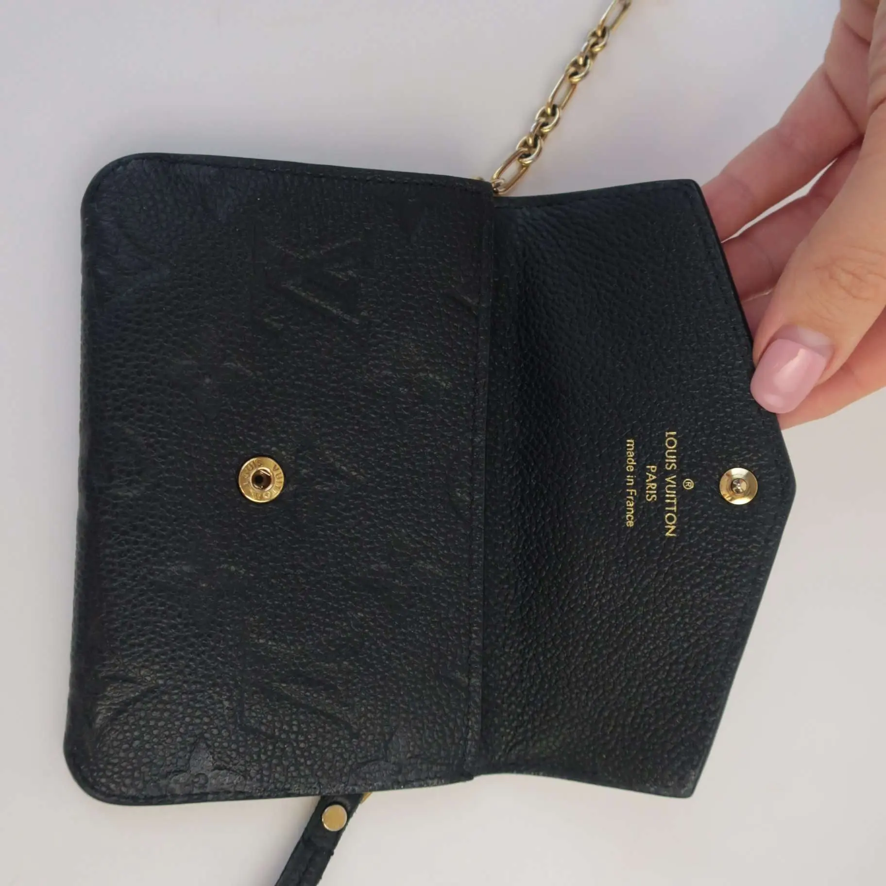 Louis Vuitton Monogram Empreinte Key Pouch - Image 6