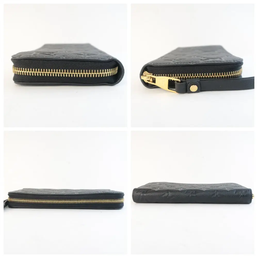 Louis Vuitton Empreinte Leather Noir Zippy wallet - Image 12