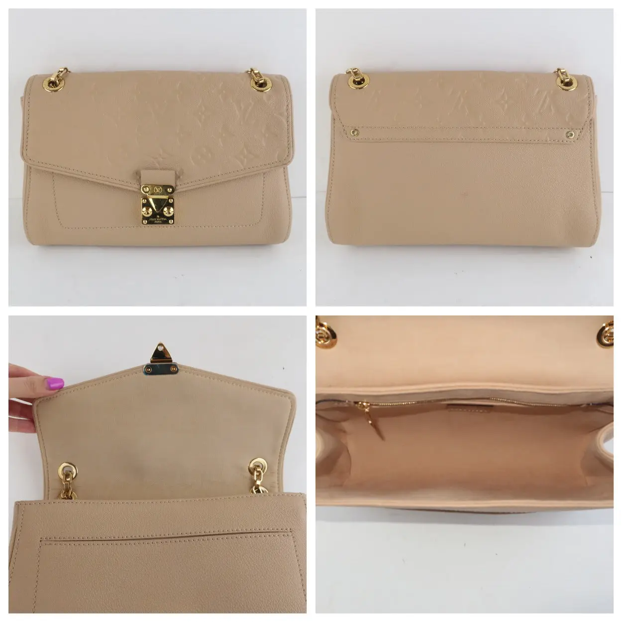 Louis Vuitton Empreinte Leather Saint Germain PM Bag - Image 9