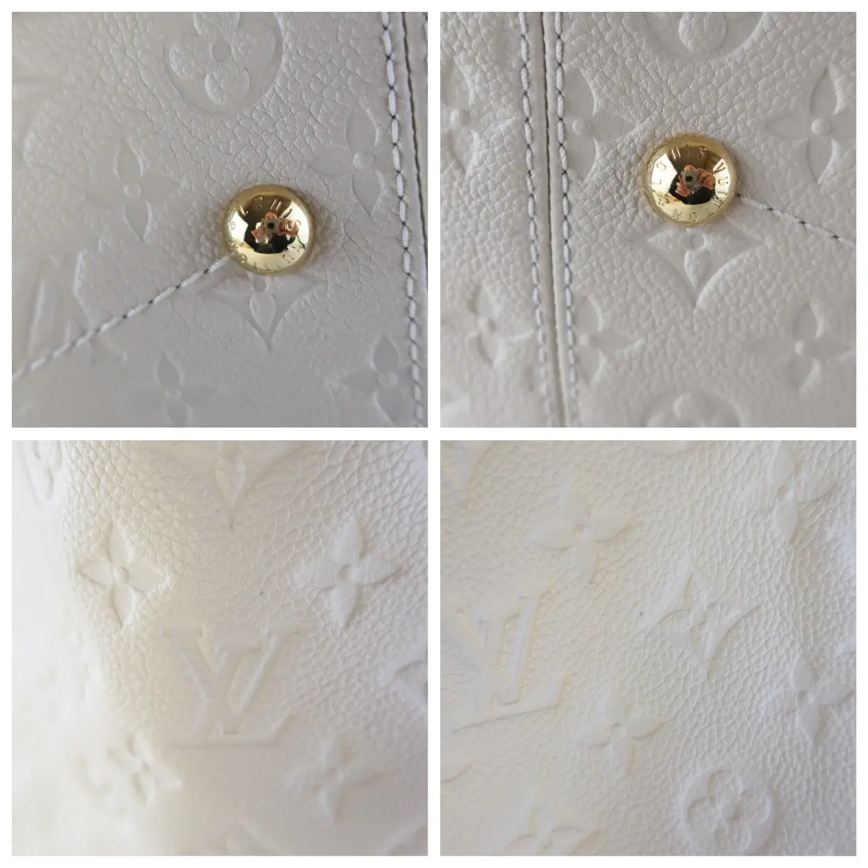 Louis Vuitton Monogram Empreinte Neige Artsy MM Bag - Image 13