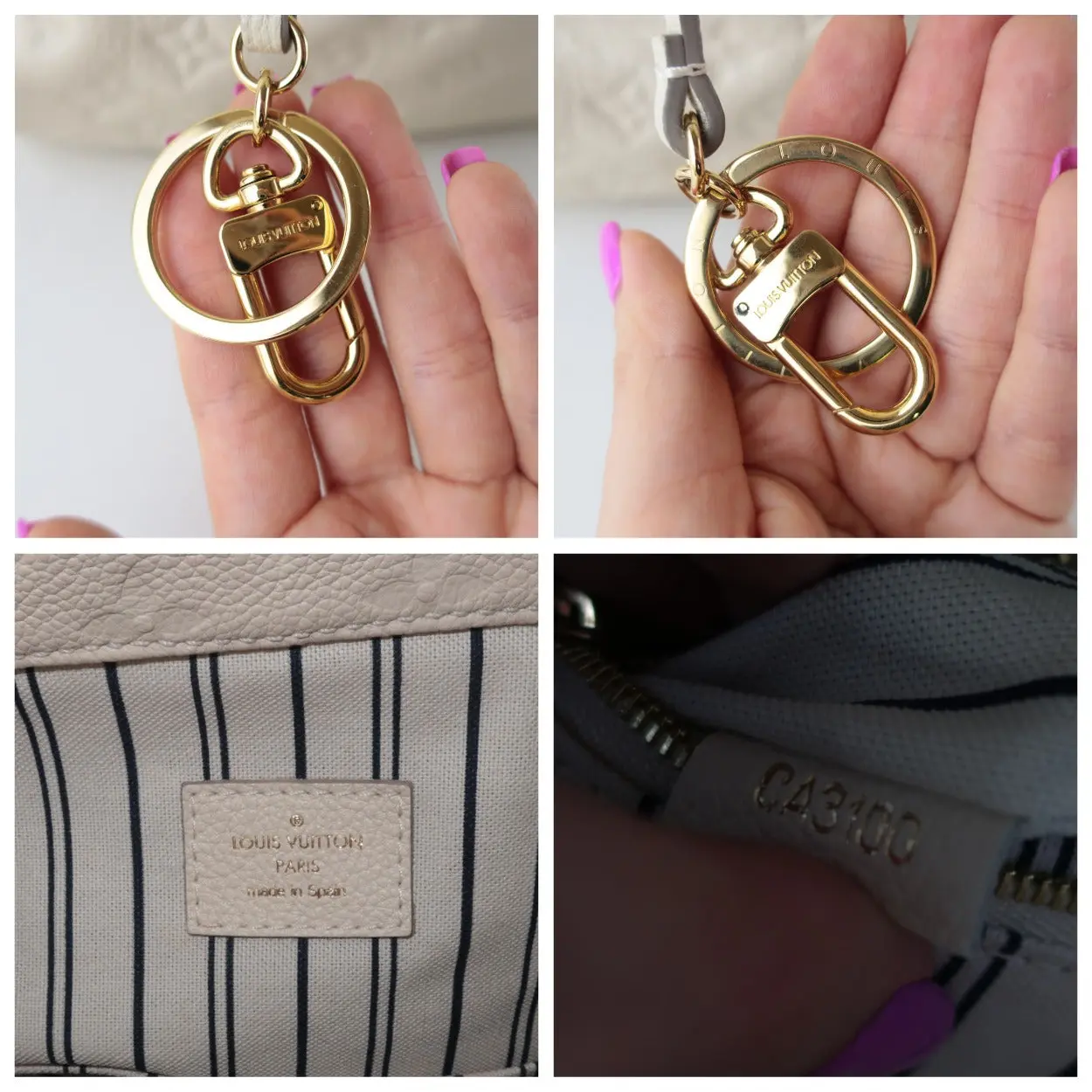 Louis Vuitton Monogram Empreinte Neige Artsy MM Bag - Image 22