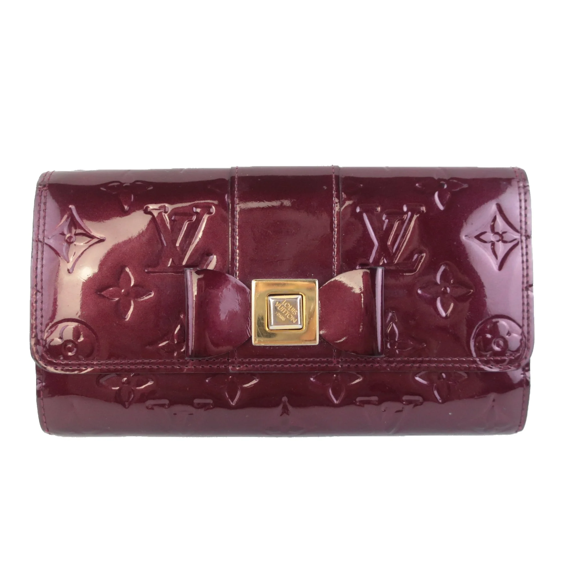 Louis Vuitton Monogram Vernis Sarah Noeud Wallet - Image 2