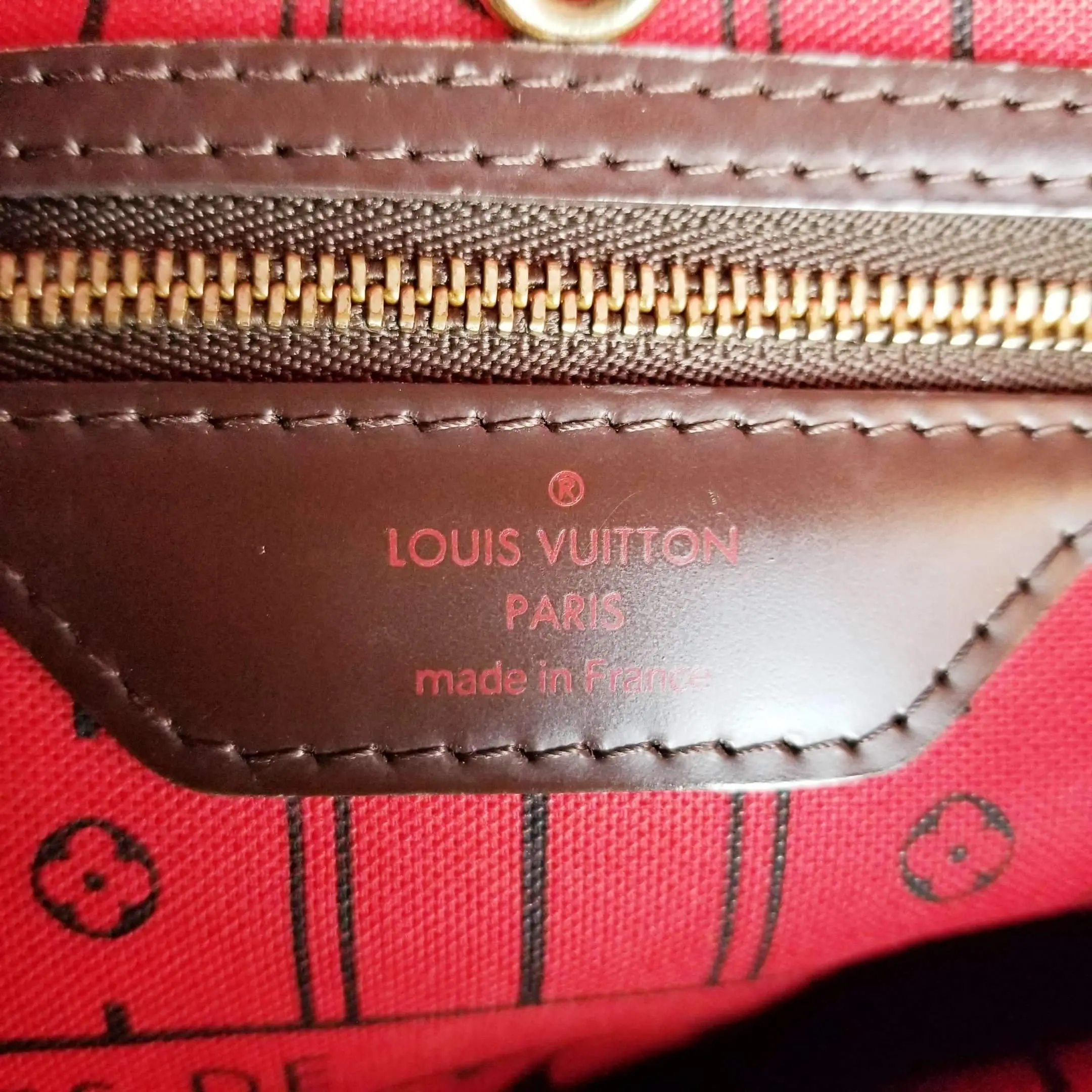 Louis Vuitton Neverfull GM Damier Ebene bag - Image 28