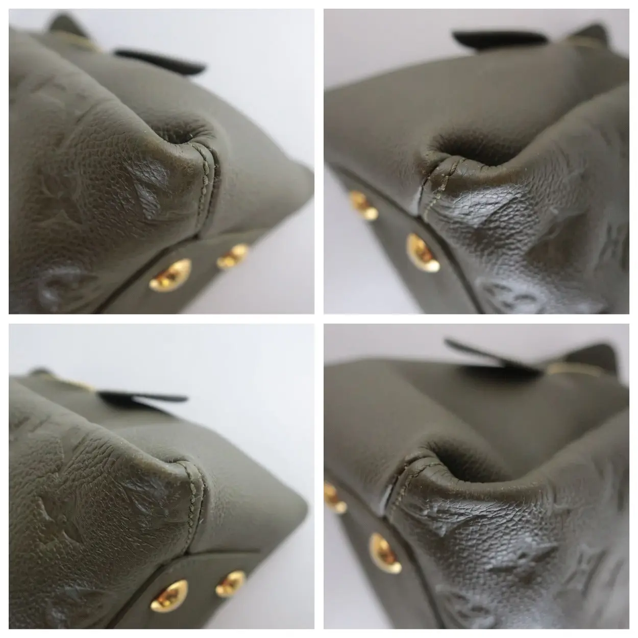 Louis Vuitton Green Empreinte Vosges MM bag - Image 15