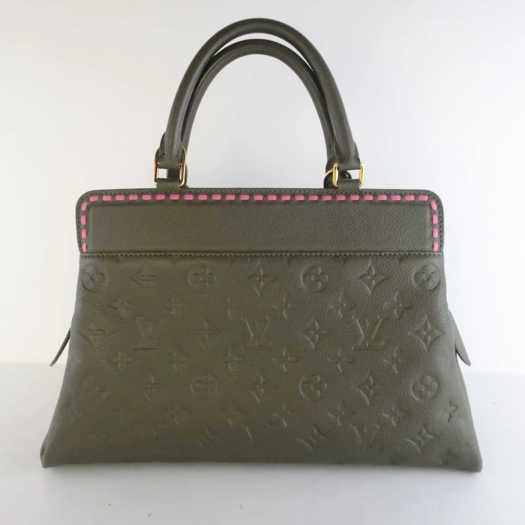 Louis Vuitton Green Empreinte Vosges MM bag - Image 17