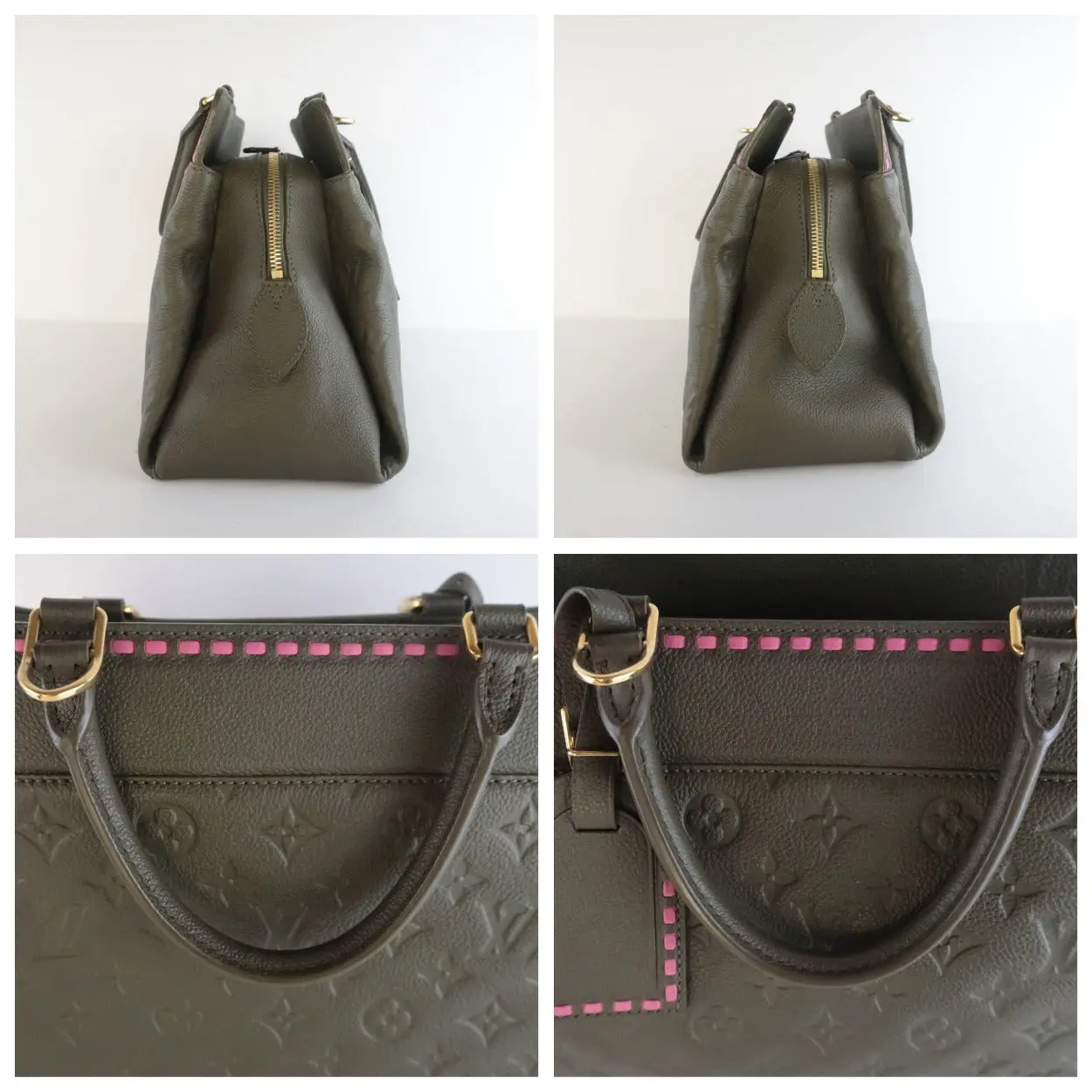 Louis Vuitton Green Empreinte Vosges MM bag - Image 7