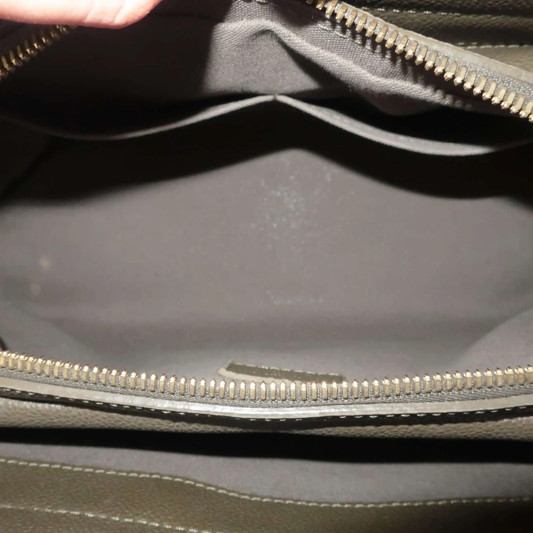 Louis Vuitton Olive Green Empreinte Vosges MM bag - Image 5