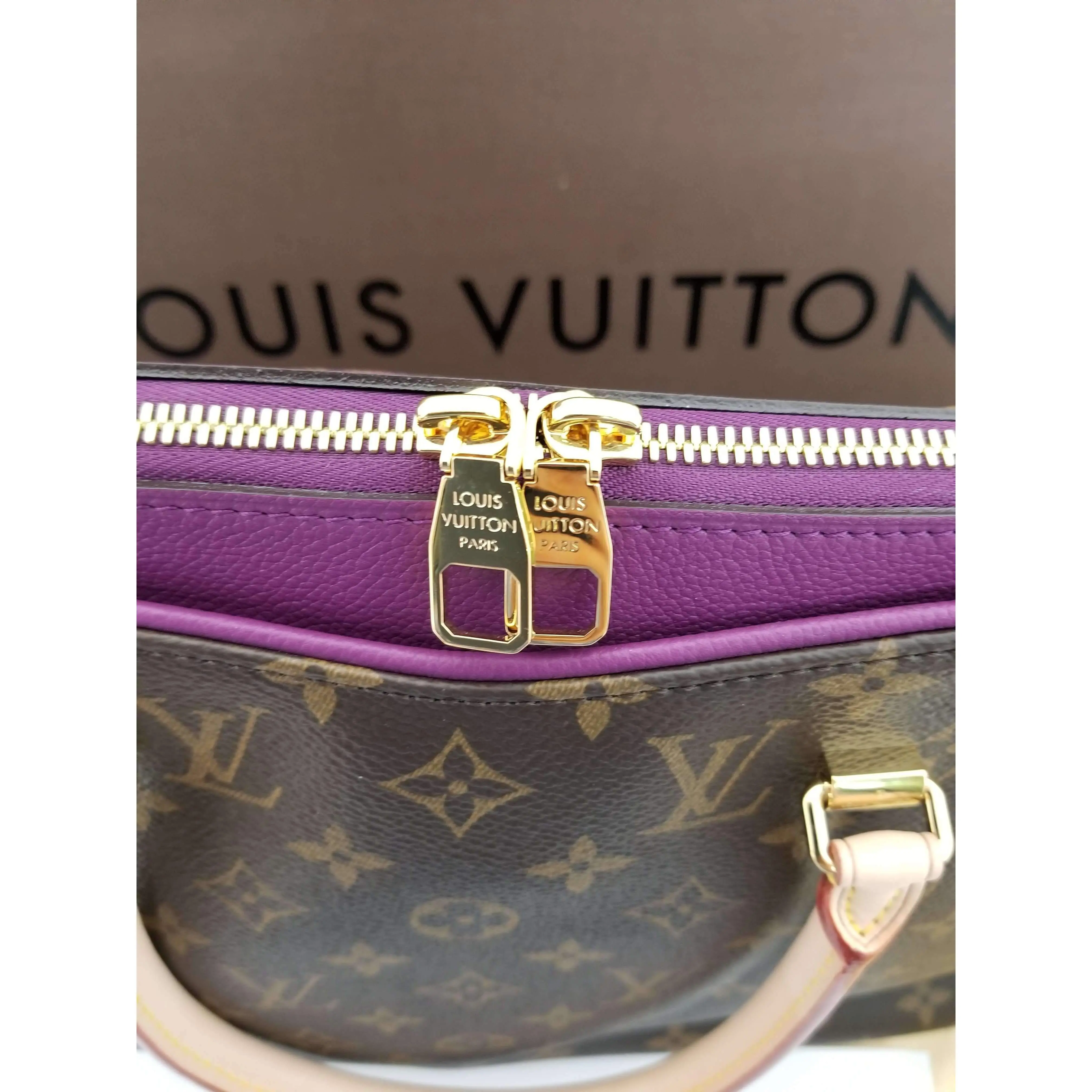 Louis Vuitton Pallas Amethyste Monogram Bag NEW - Image 15